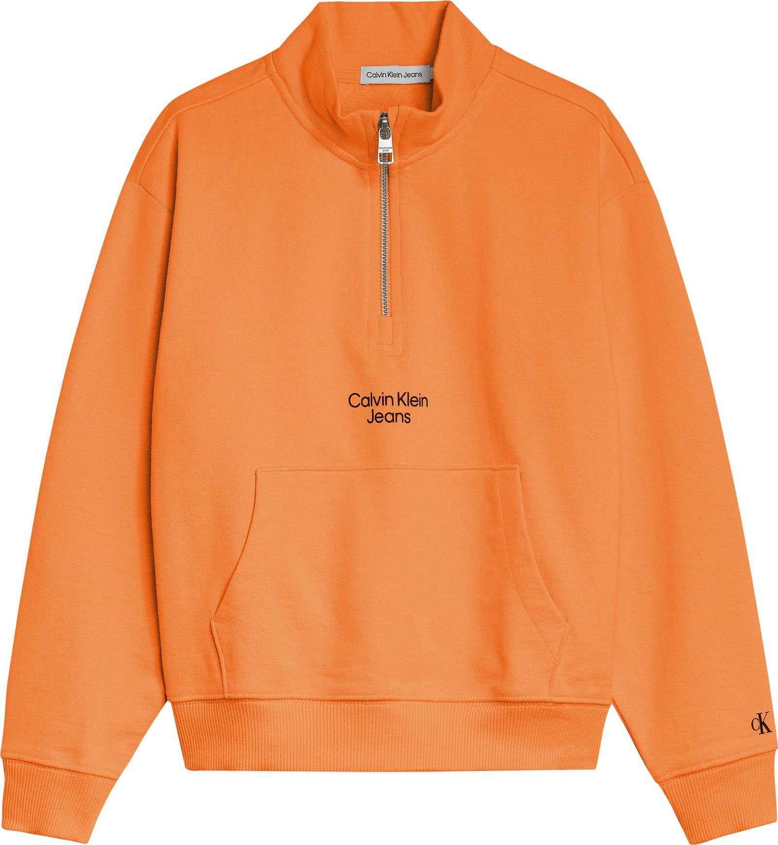 STACKED LOGO RLXD ZIP-UP SWTSHRT