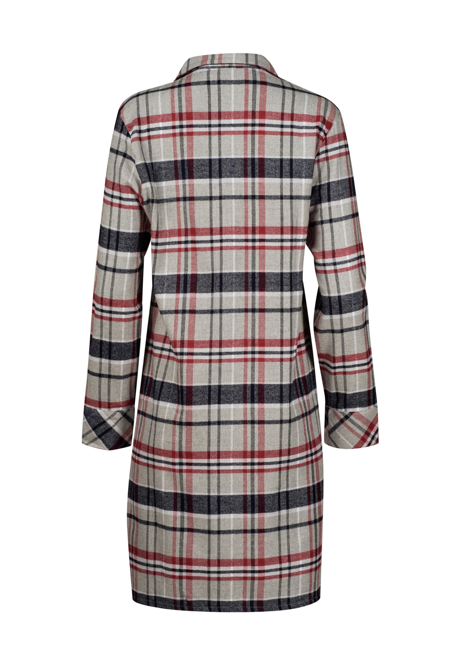 Da. Sleepshirt lg. A., classic melange check #2