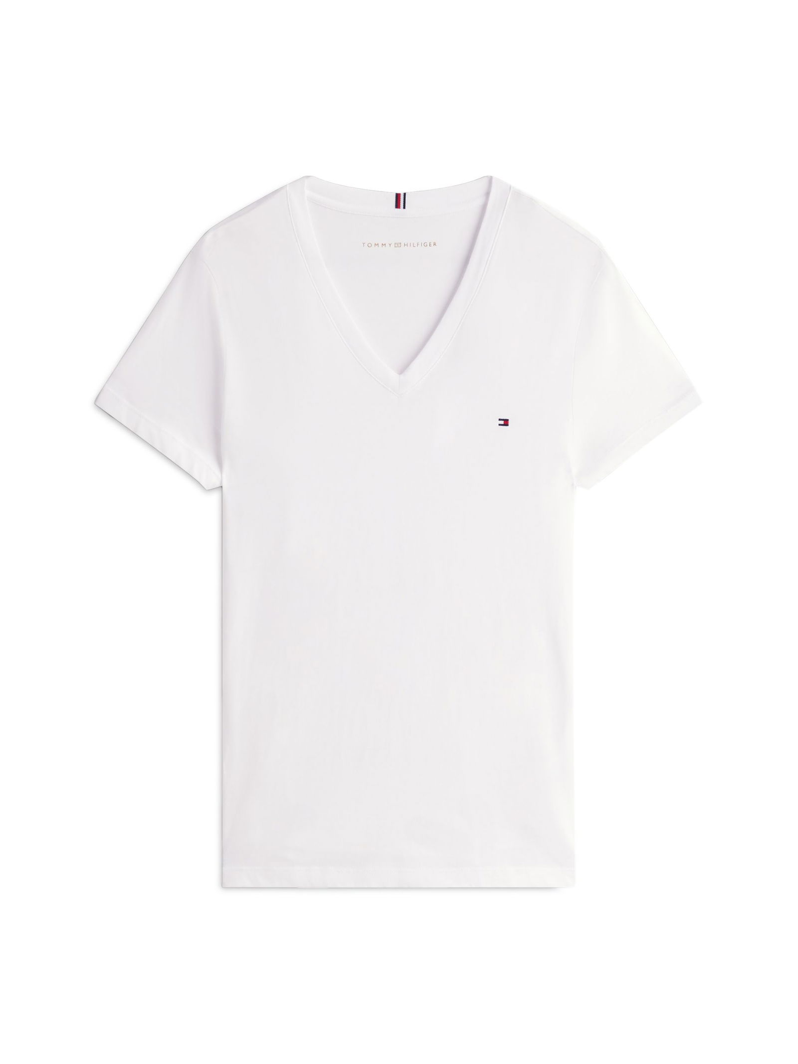 Tommy Hilfiger |  HERITAGE V-NECK TEE | XXXL | WHITE