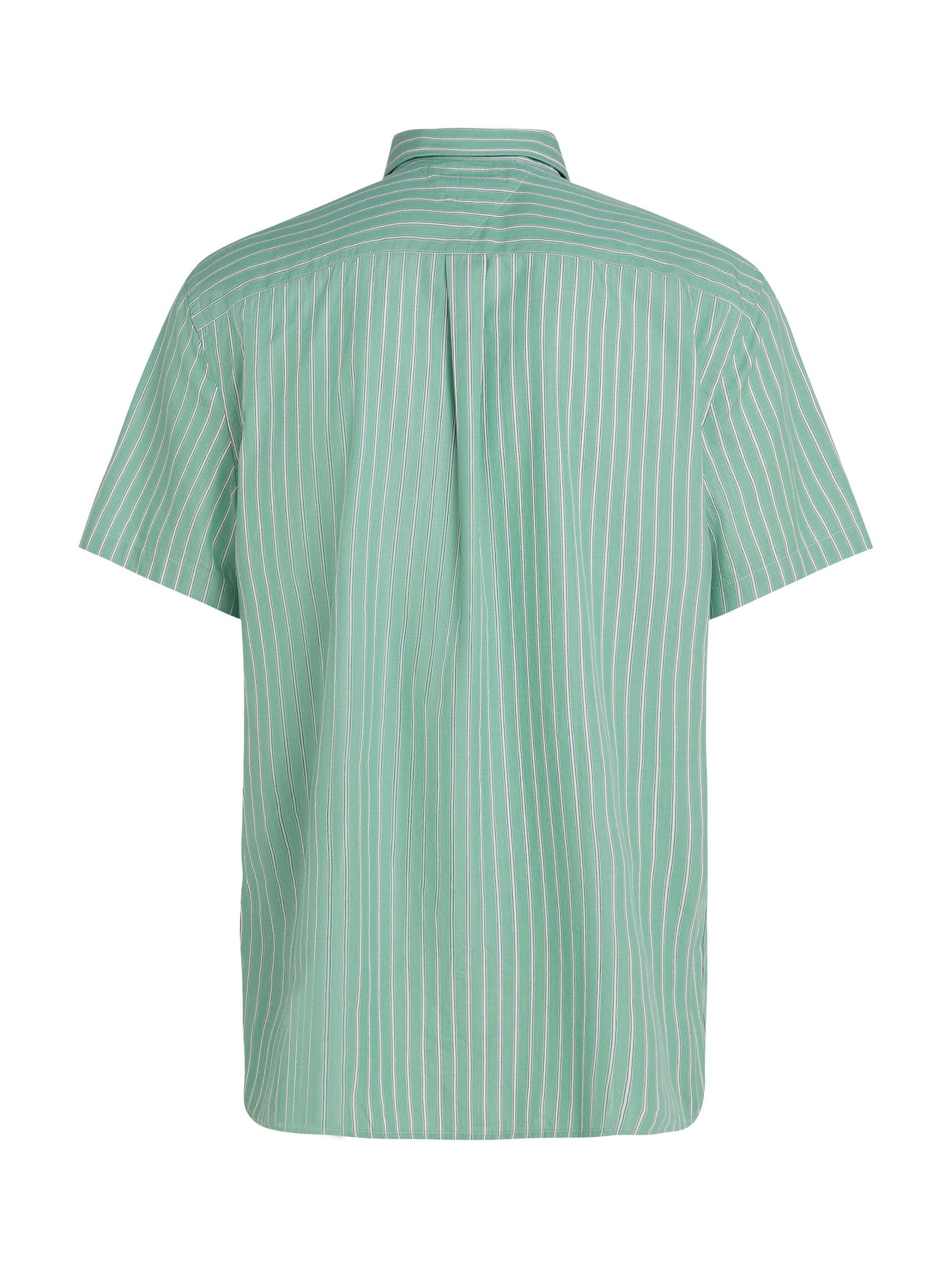 Tommy Hilfiger |  Tommy Hilfiger Hemd Regular Fit  | L | optic white / spring lime