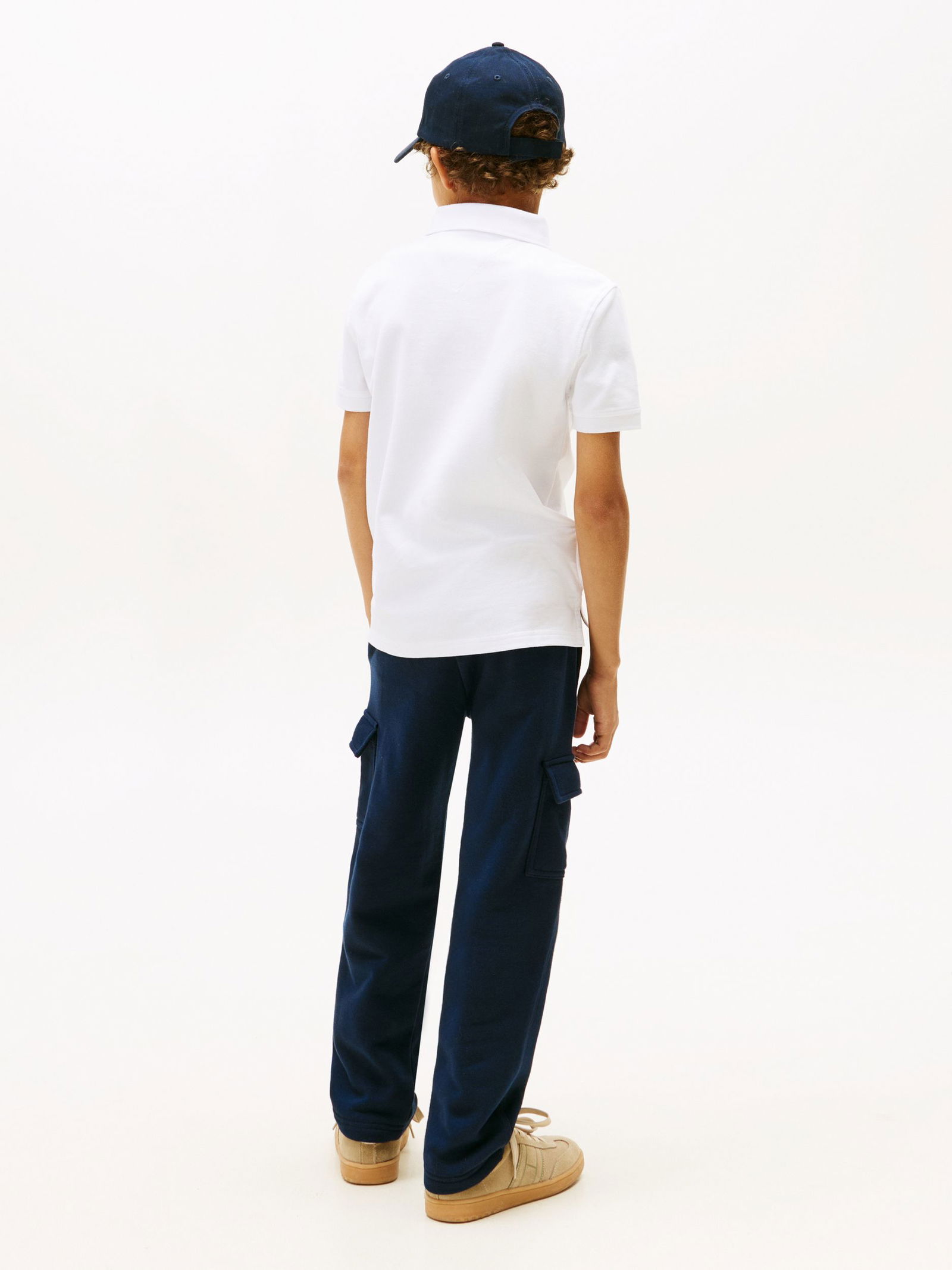 Tommy Hilfiger |  BOYS TOMMY POLO S/S, WHITE | 152 | WHITE