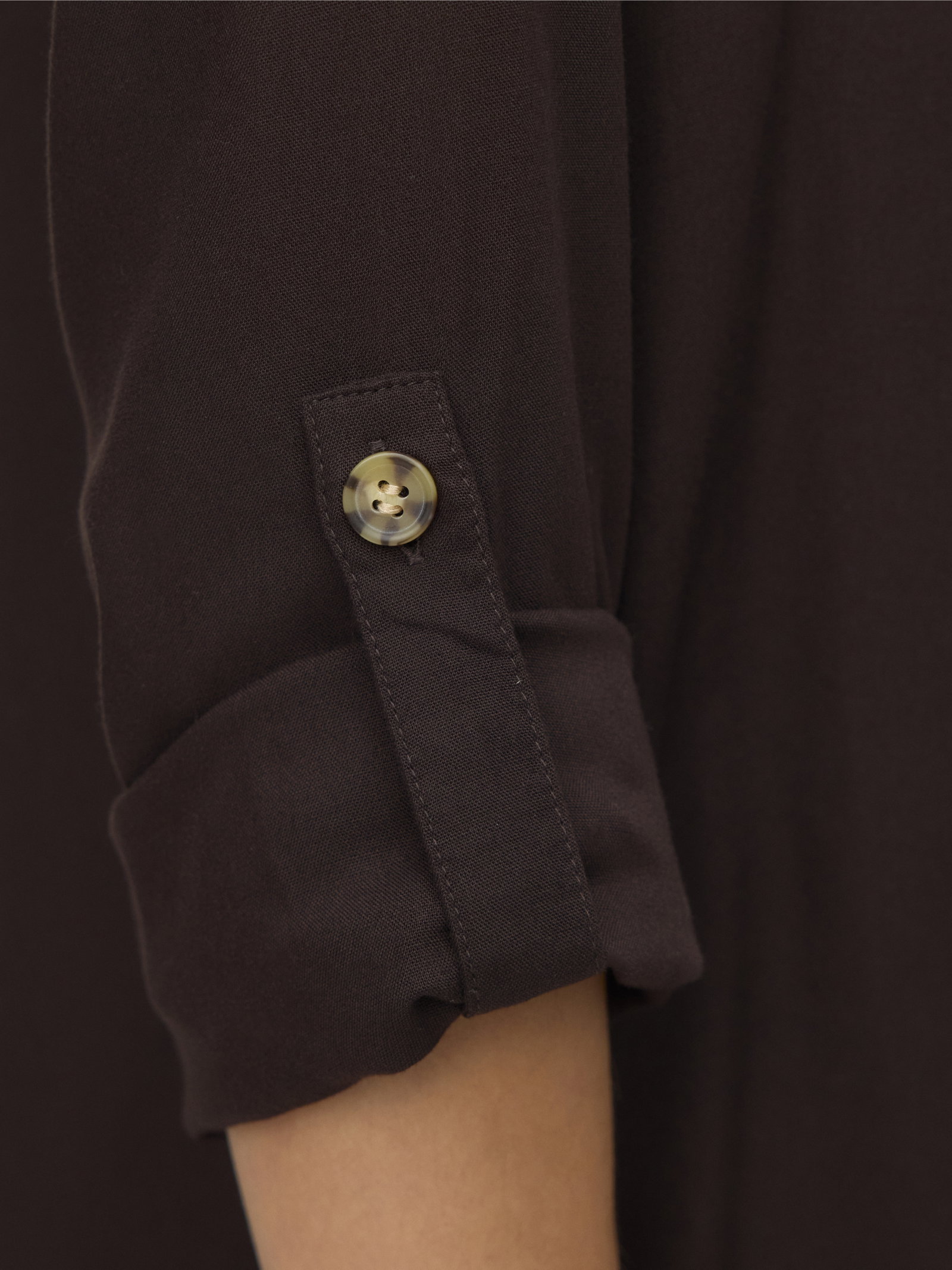 VMBUMPY L/S SHIRT NEW WVN NOOS, Chocolate Torte #5