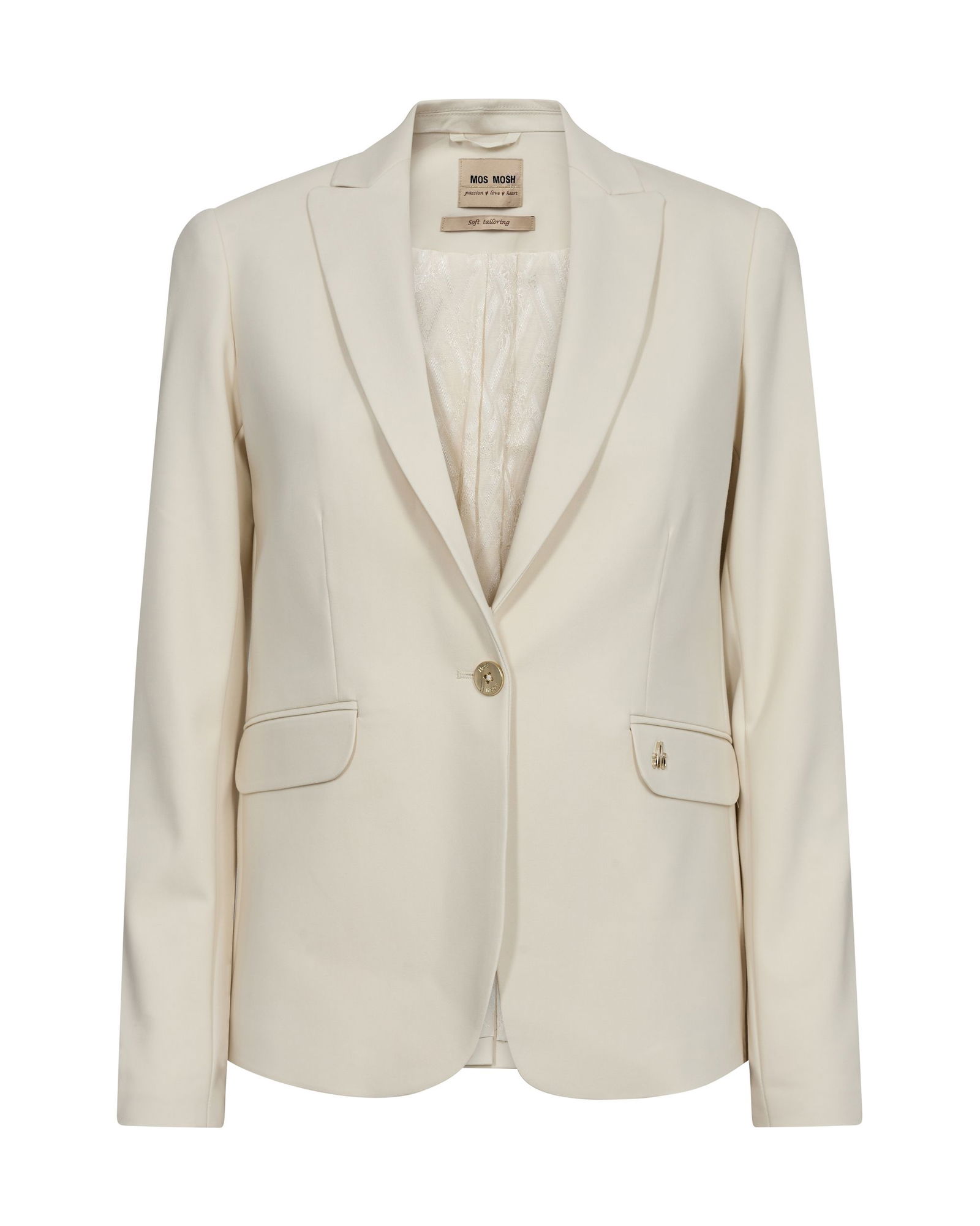5e9a074ad26c127d374ba58eb346e682 Mos Mosh | Blake Night Blazer Sustainable | 42 | ecru
