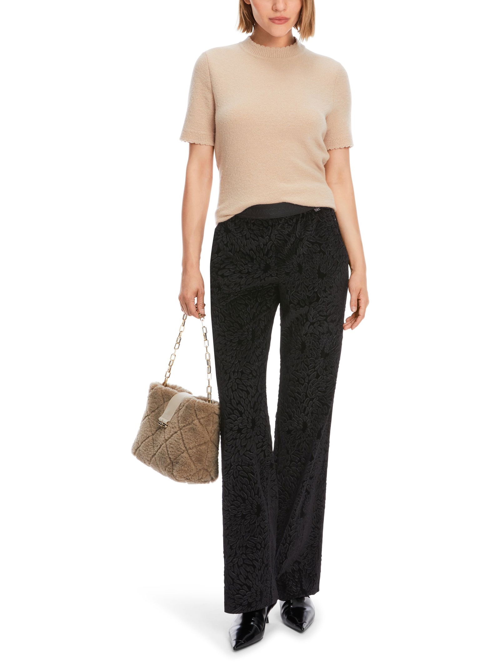 eee734f5d5e799b3f38b39e91457f8b5 Marc Cain Pants | Marc Cain Pants Schmale Hose | 36 | black