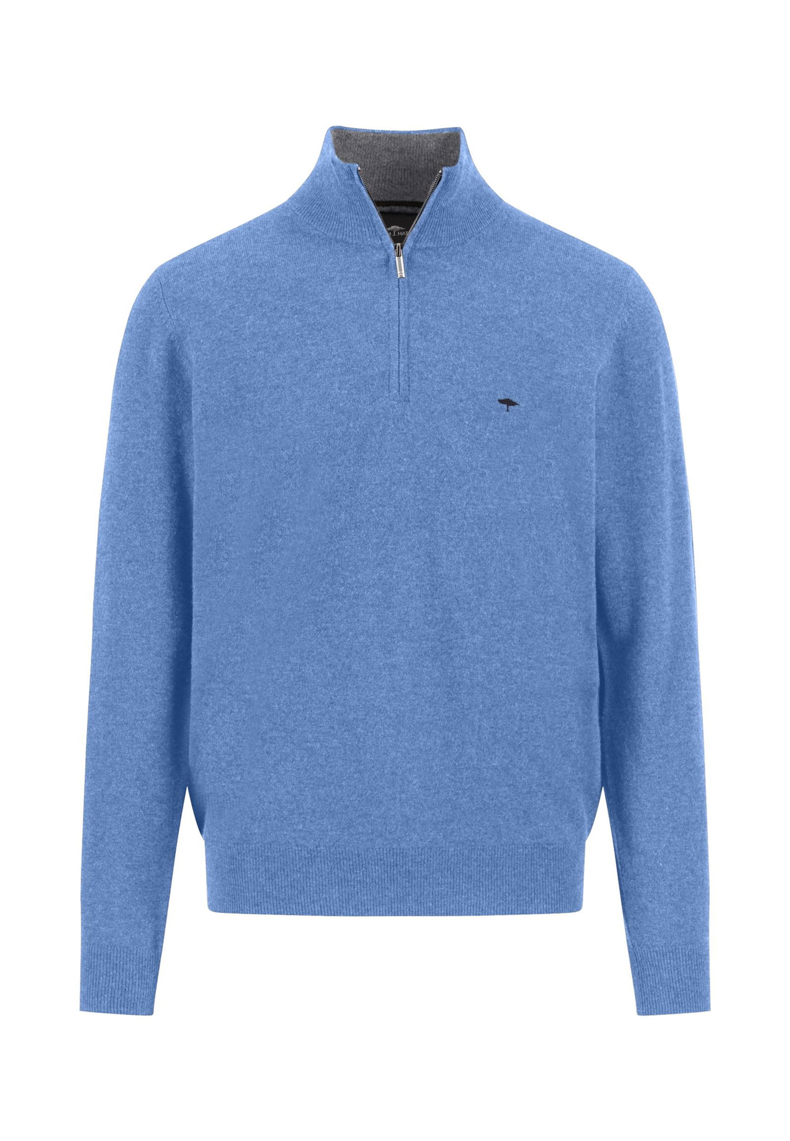Fynch Hatton |  Fynch Hatton Pullover  | XXL | crystal blue