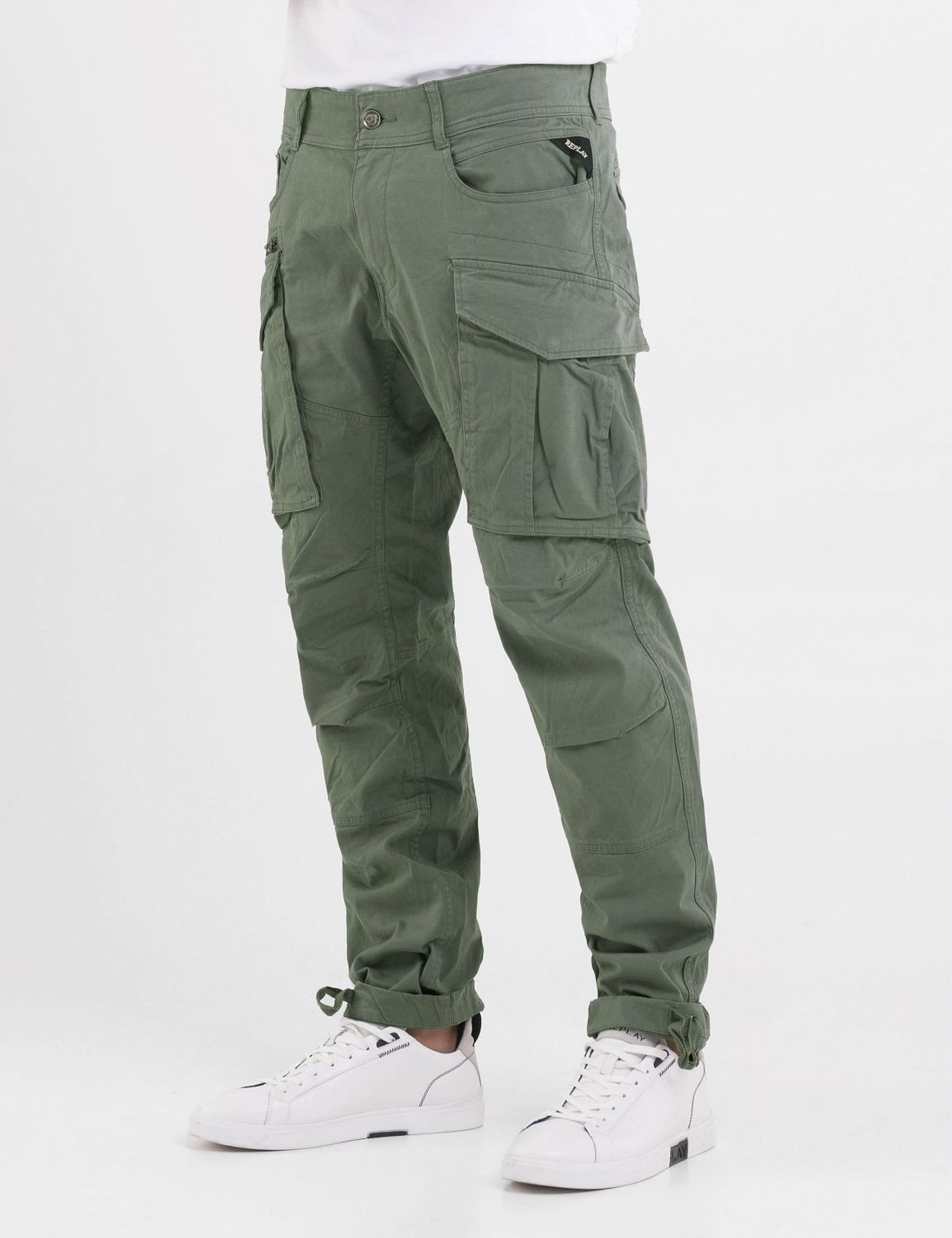 34f2fde57869b602cc47c6340a098d1f Replay |  Replay Cargohose  | 34/30 | aviator green