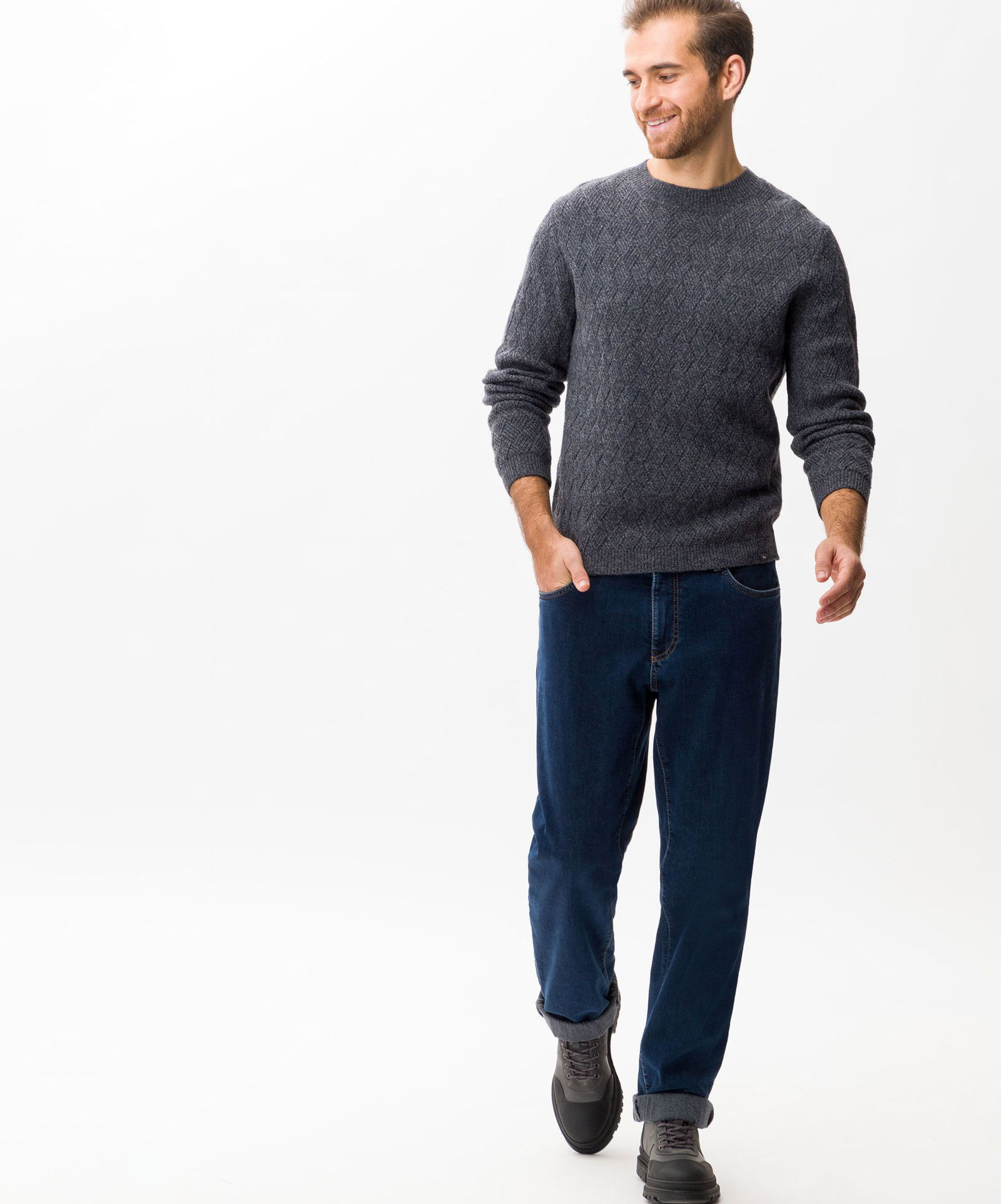 Brax |  Brax Five-Pocket-Hose  | 34/32 | regular blue used