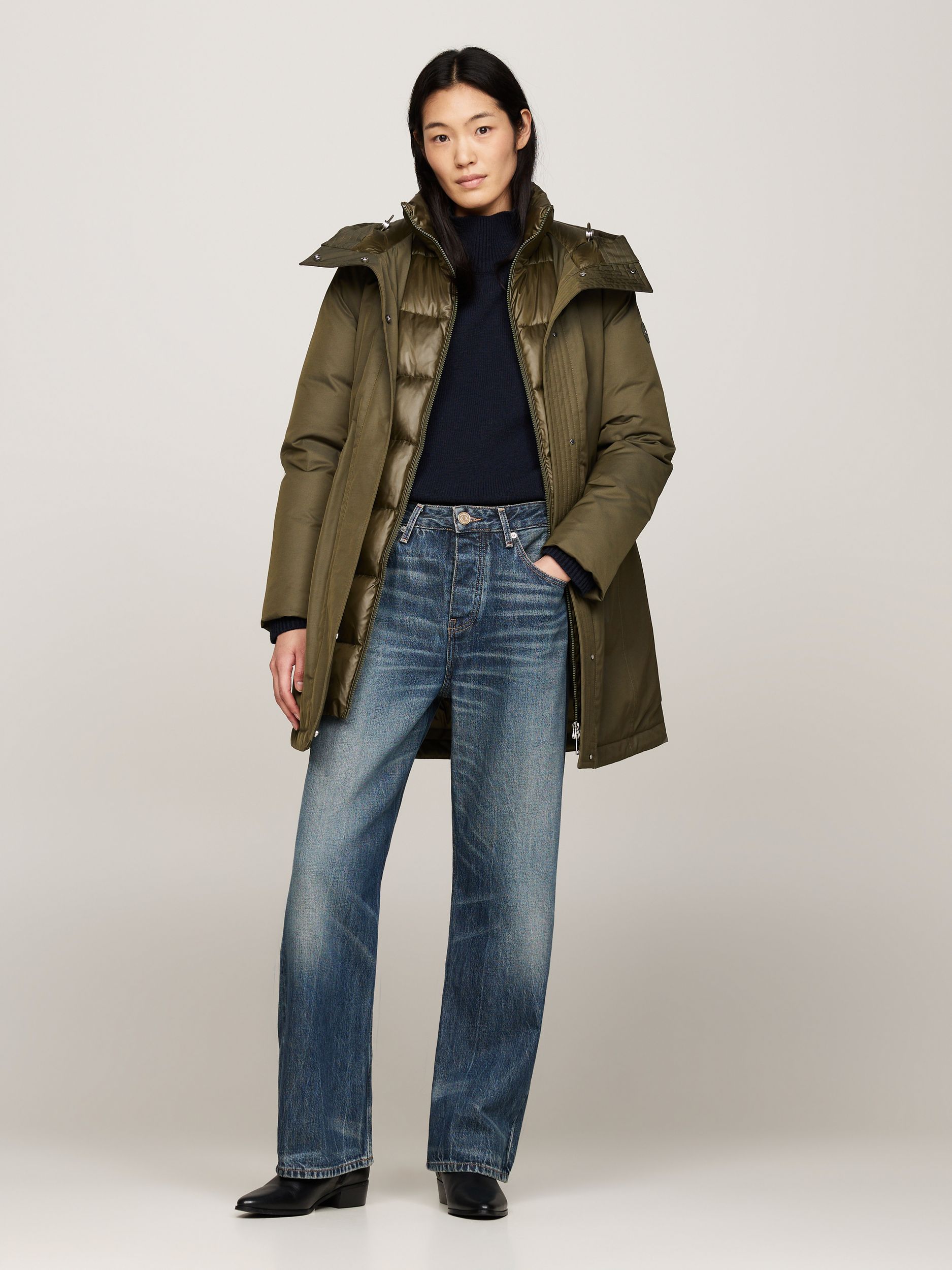 Tommy Hilfiger |  Tommy Hilfiger Steppjacke  | S | army green