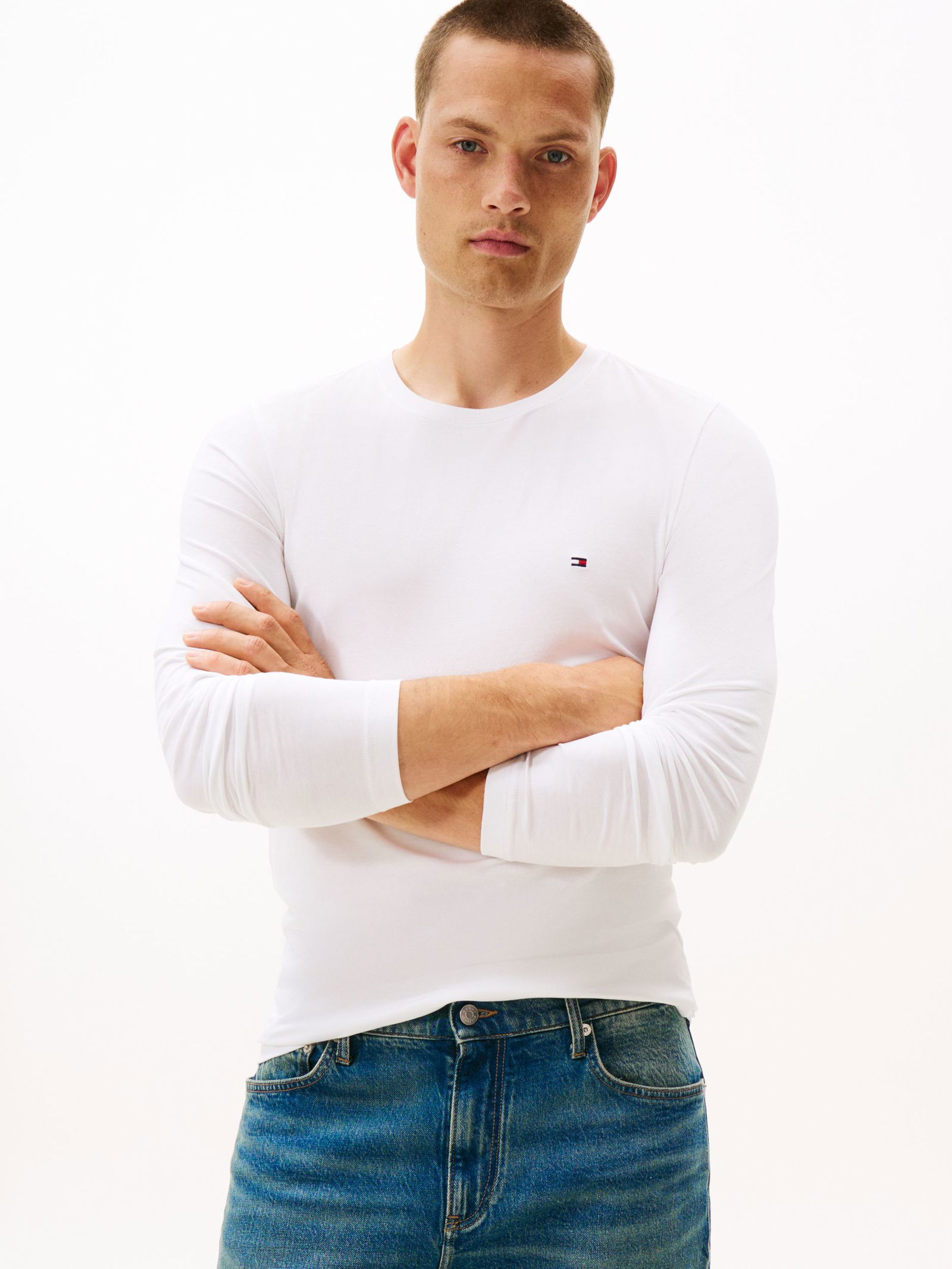 6e34be1925b6649dac110141827bd325 Tommy Hilfiger | Tommy Hilfiger Longsleeve | L | white