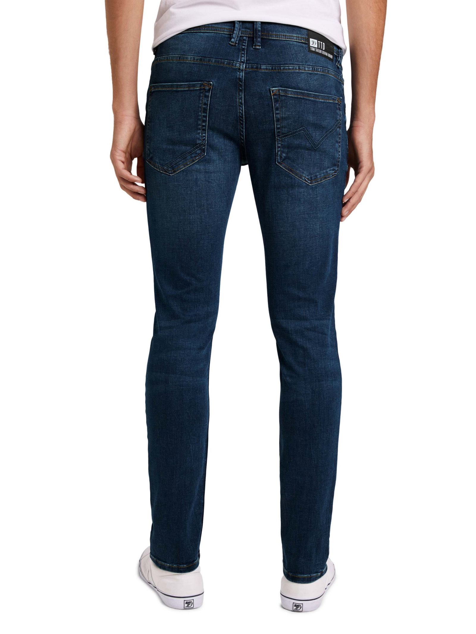 skinny CULVER soft stretch, Used Dark Stone Blue Denim #5