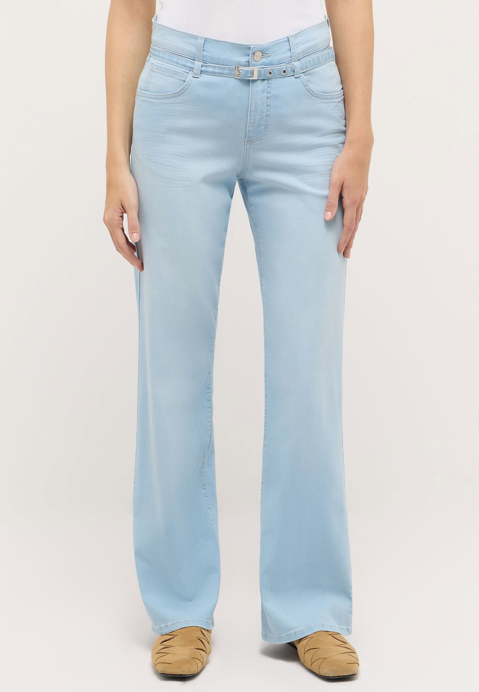6cf8bd51f7c860df132efa4163663103 Angels | Angels Schlaghose | 36/28 | bleached blue used