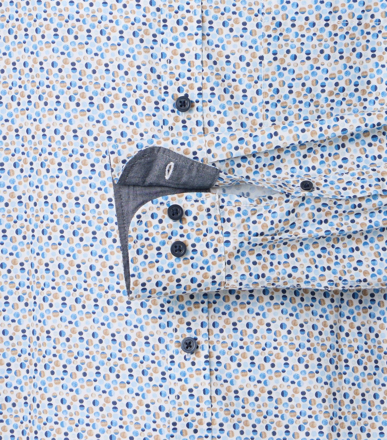 Casa Moda |  Casa Moda Hemd Regular Fit  | L | beige