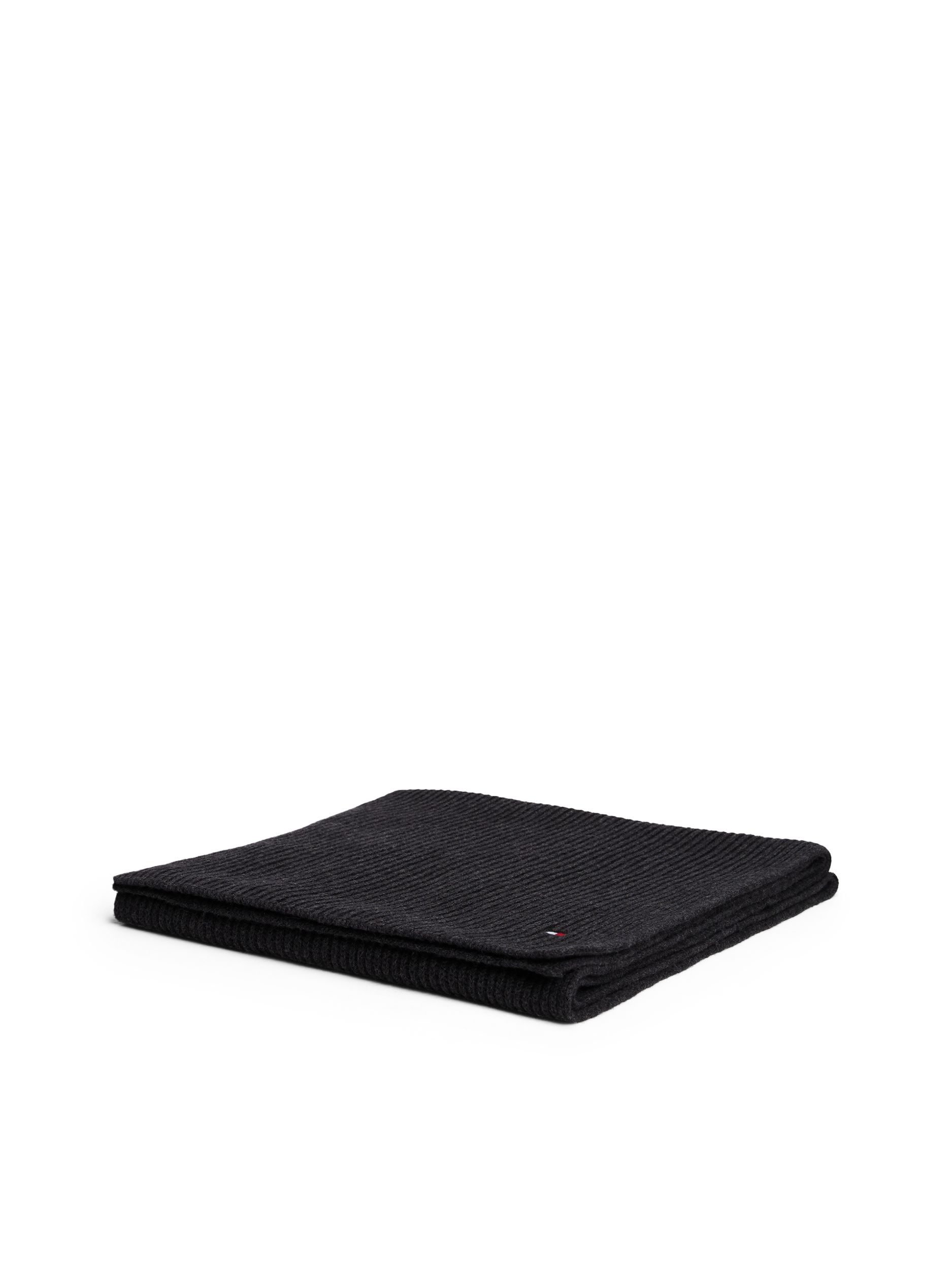 Tommy Hilfiger |  Tommy Hilfiger Essential Baumwolle Schal | OS | charcoal gray