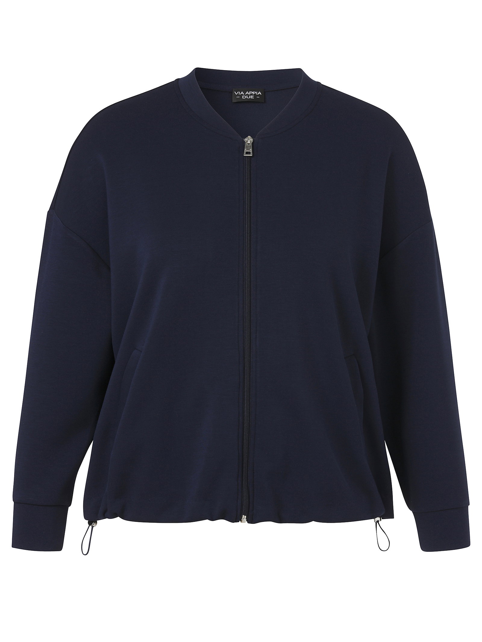 Jacke Kragen 1/1 Arm Zipper, indigo #1