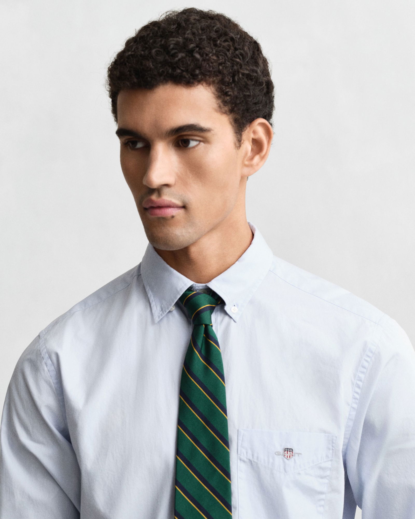 Gant | Gant Classic Popeline Hemd | L | light blue