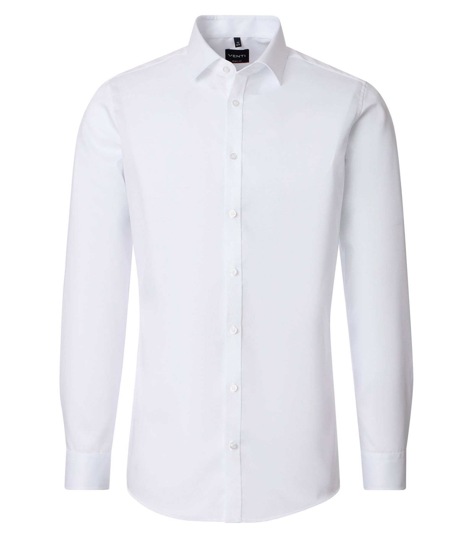 VENTI |  VENTI Hemd Slim Fit  | 40 | weiß