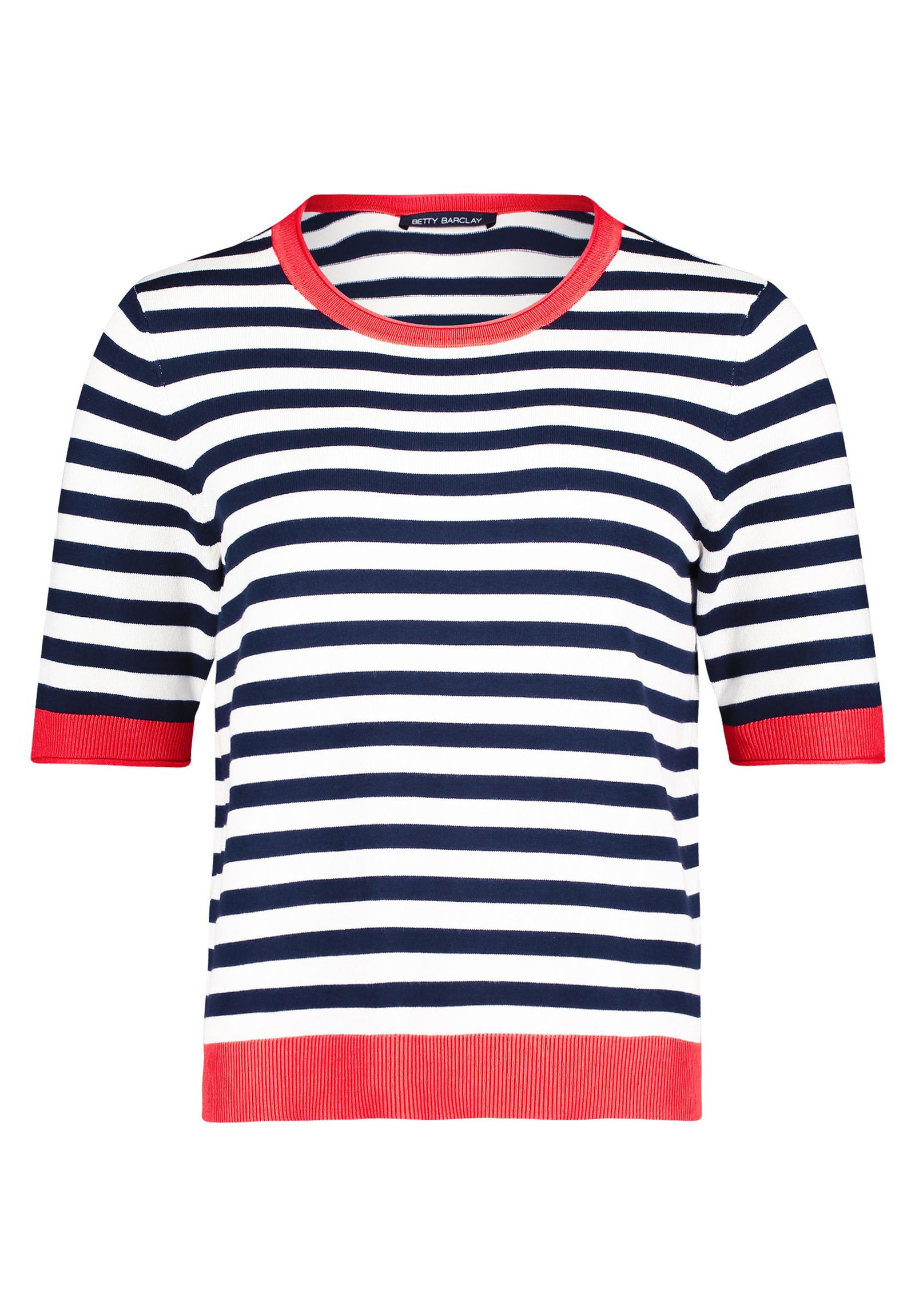 04ff56112b800959f5865bb7e6b2e438 Betty Barclay | Betty Barclay Pullover | 38 | patch dark blue/red