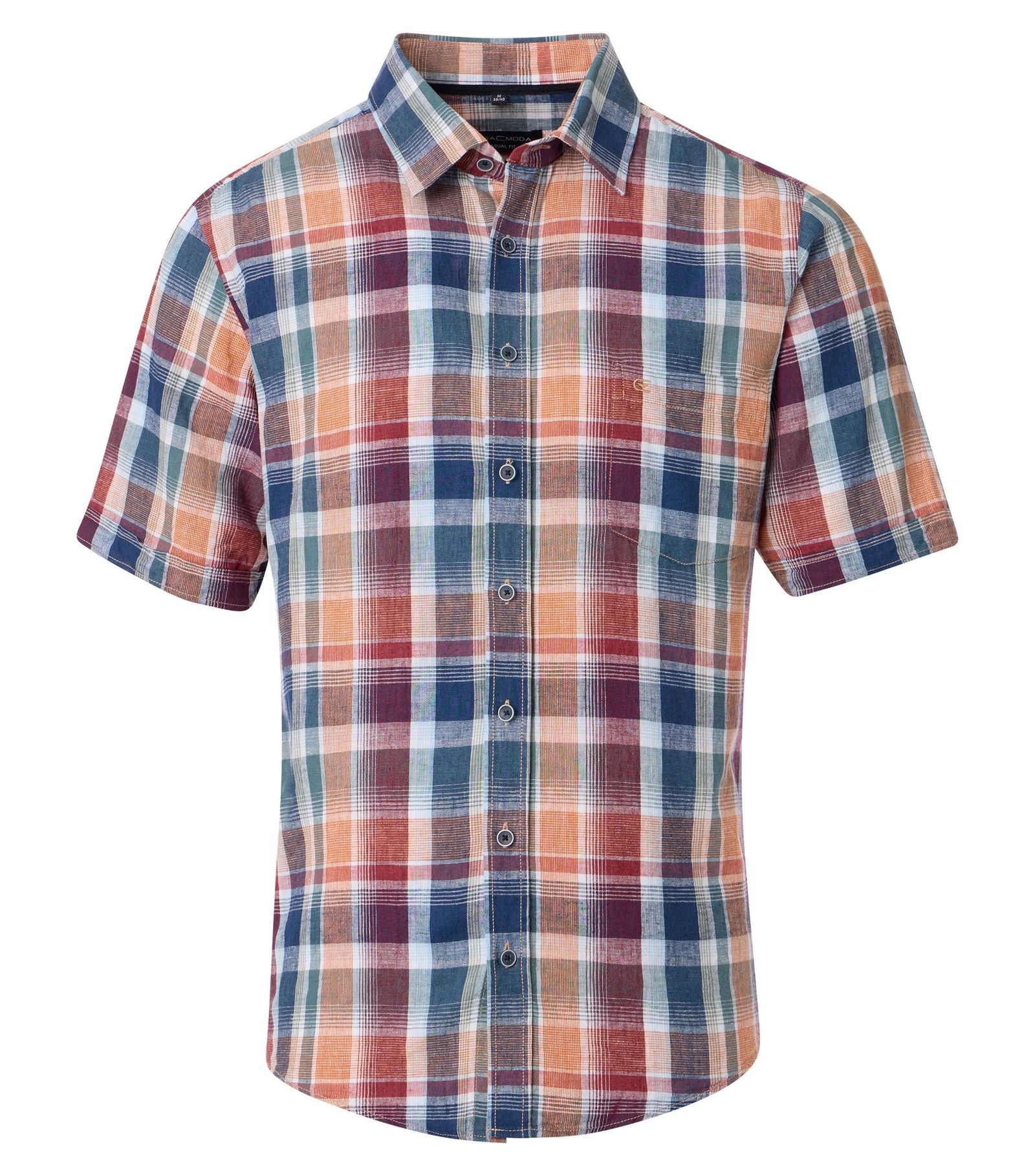 0bad24d3f608f41a5522db68abf4b10d Casa Moda | Casa Moda Hemd Regular Fit | M | orange