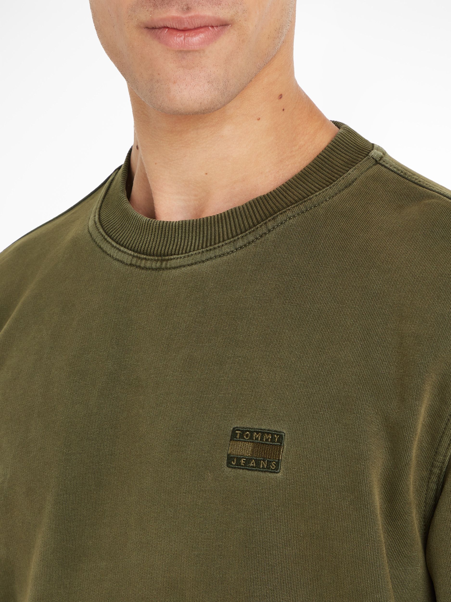 Tommy Jeans |  Tommy Jeans Pullover  | XXL | drab olive green