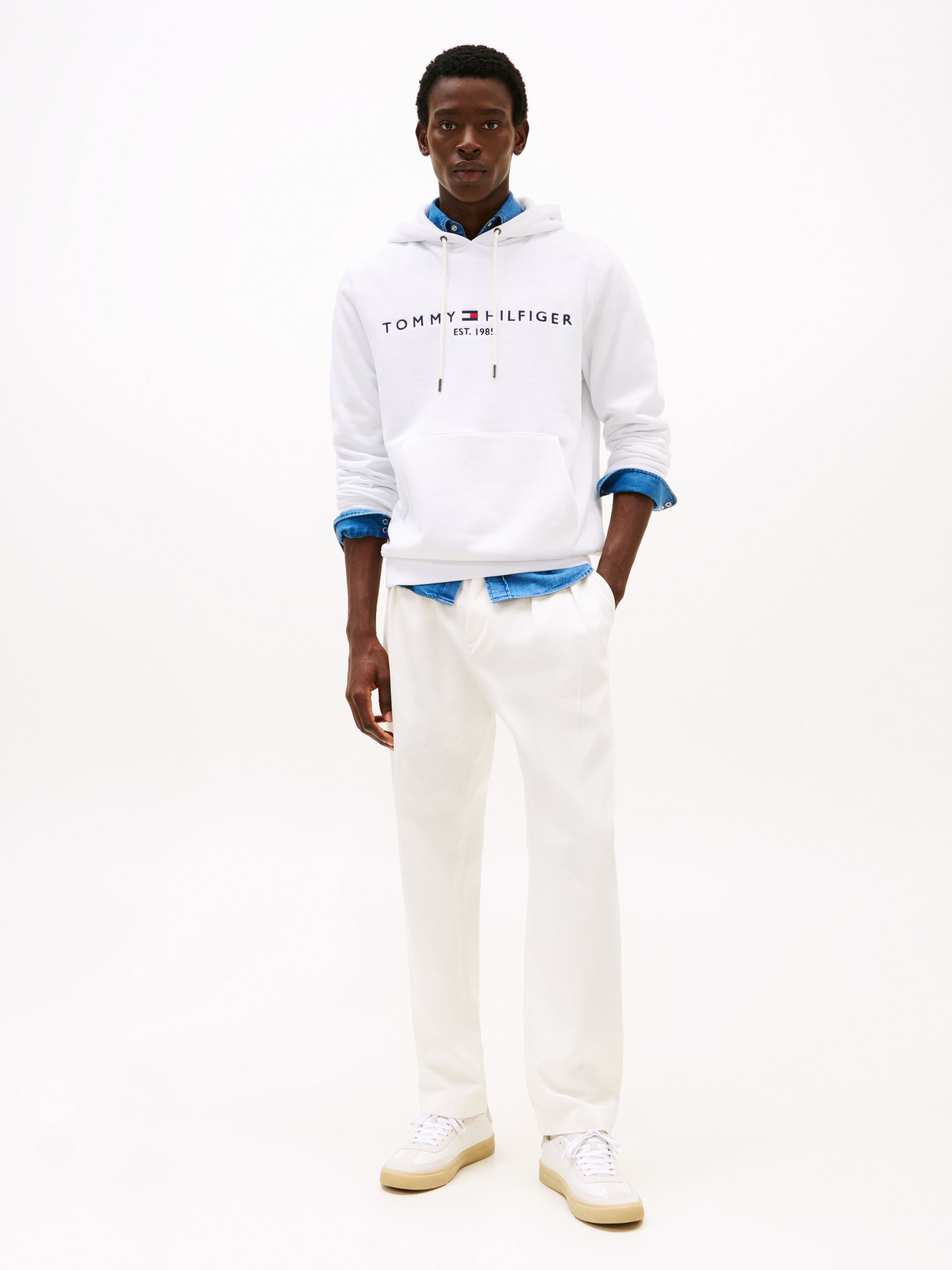 Tommy Hilfiger |  Tommy Hilfiger Sweatshirt  | XL | white
