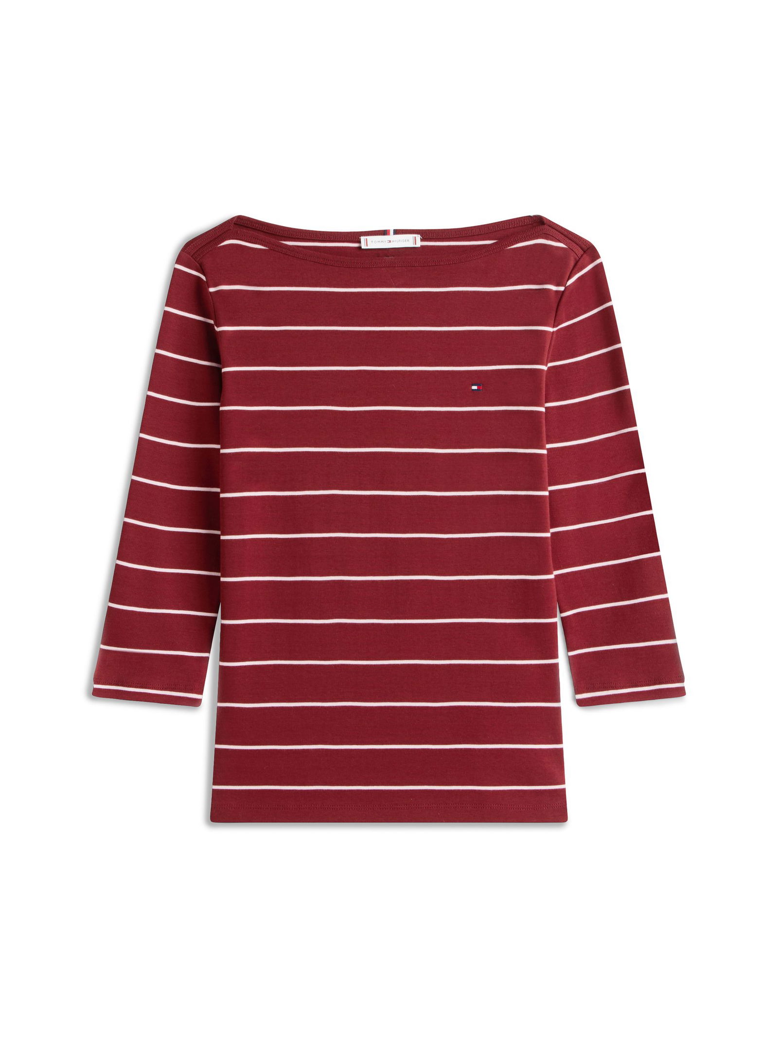 Tommy Hilfiger |  Tommy Hilfiger Shirt  | M | breton stp/ dark magma/ ecru