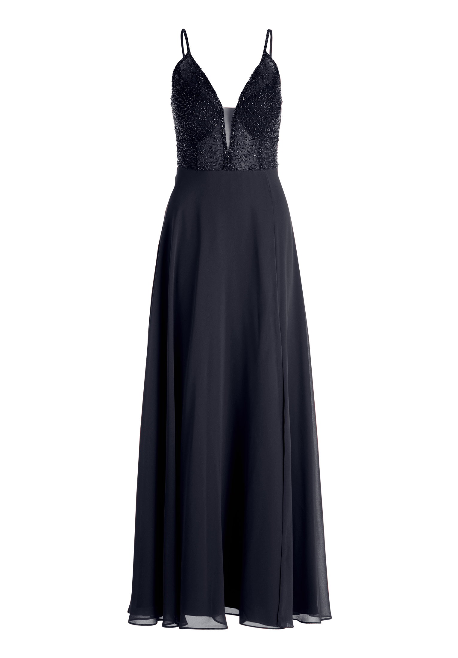 Kleid Lang ohne Arm, Night Sky #1