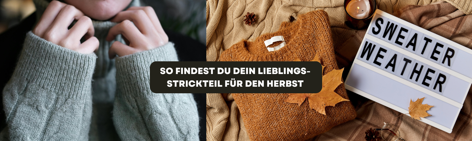 Strickmode Strickjacken Strickwesten Damenmode bei Modehaus Heinze Banner