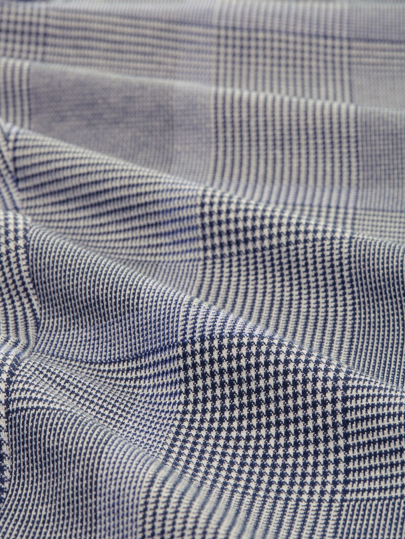 Tom Tailor | Tom Tailor lockere Karohose "Ecovero" | 44/28 | navy blue check
