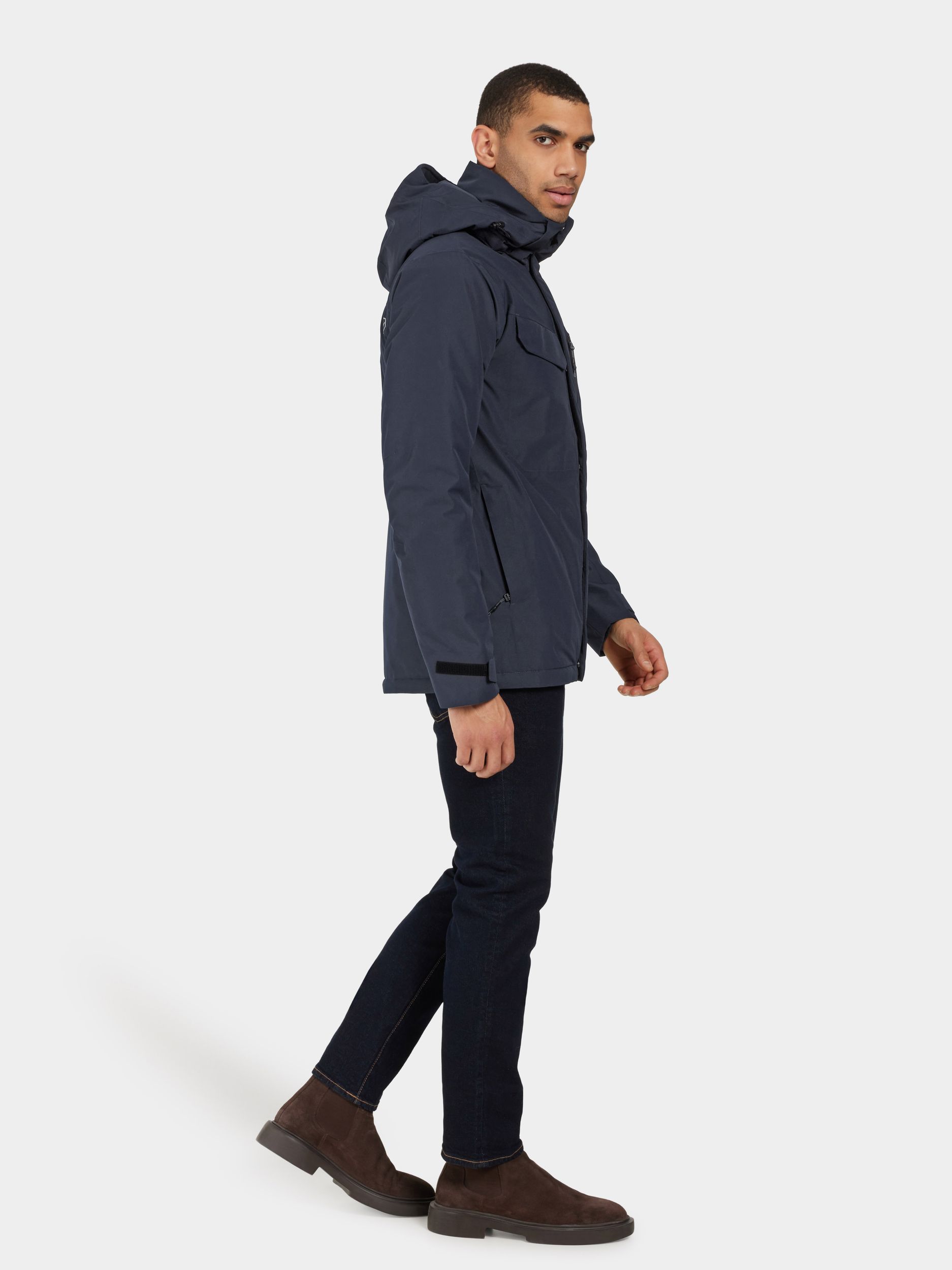 Didriksons |  Didriksons Long Jacke  | L | dark night blue