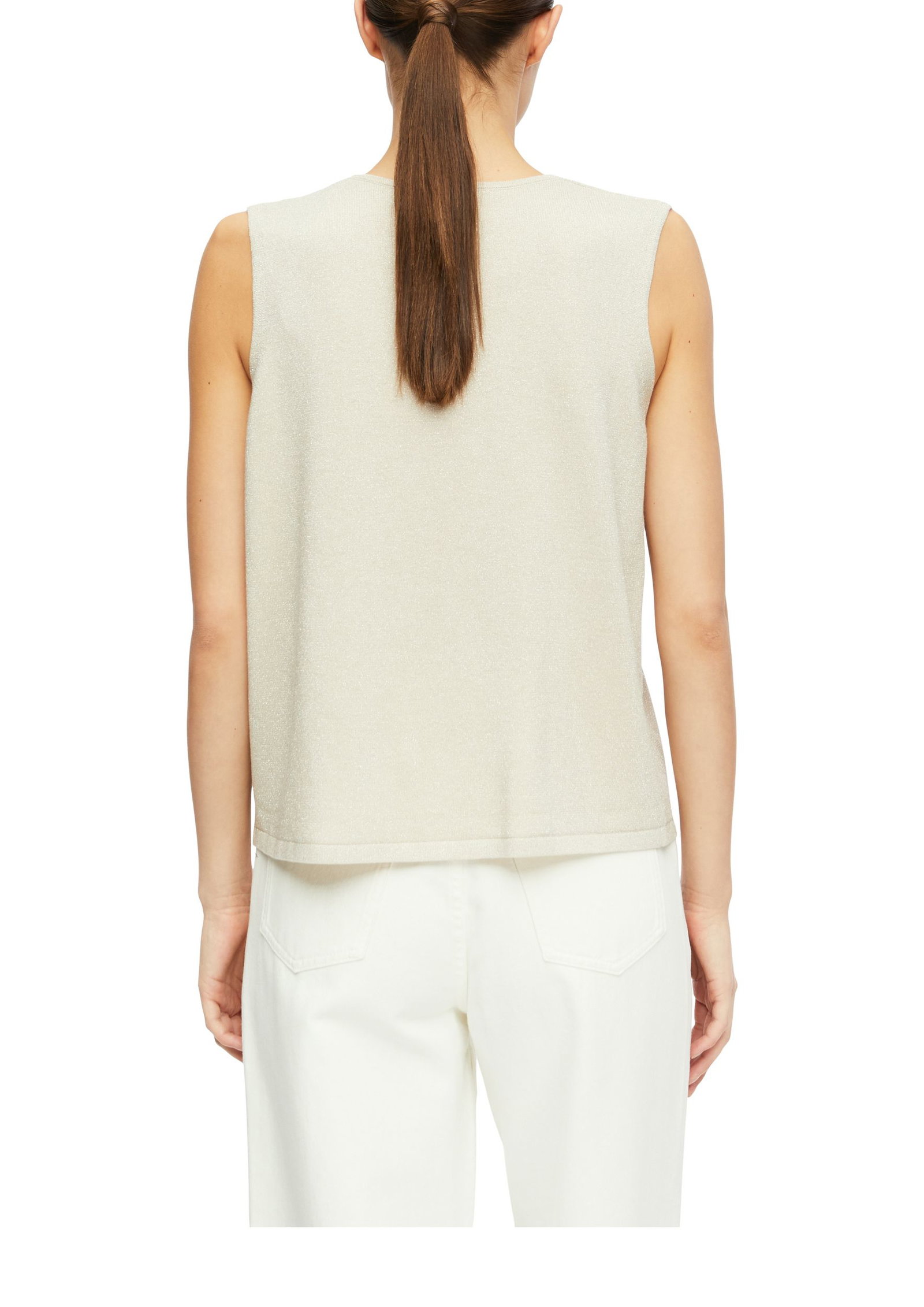 6626ea96fa90970c9fbf7a5580ee4d33 Comma | Comma Top | 36 | beige