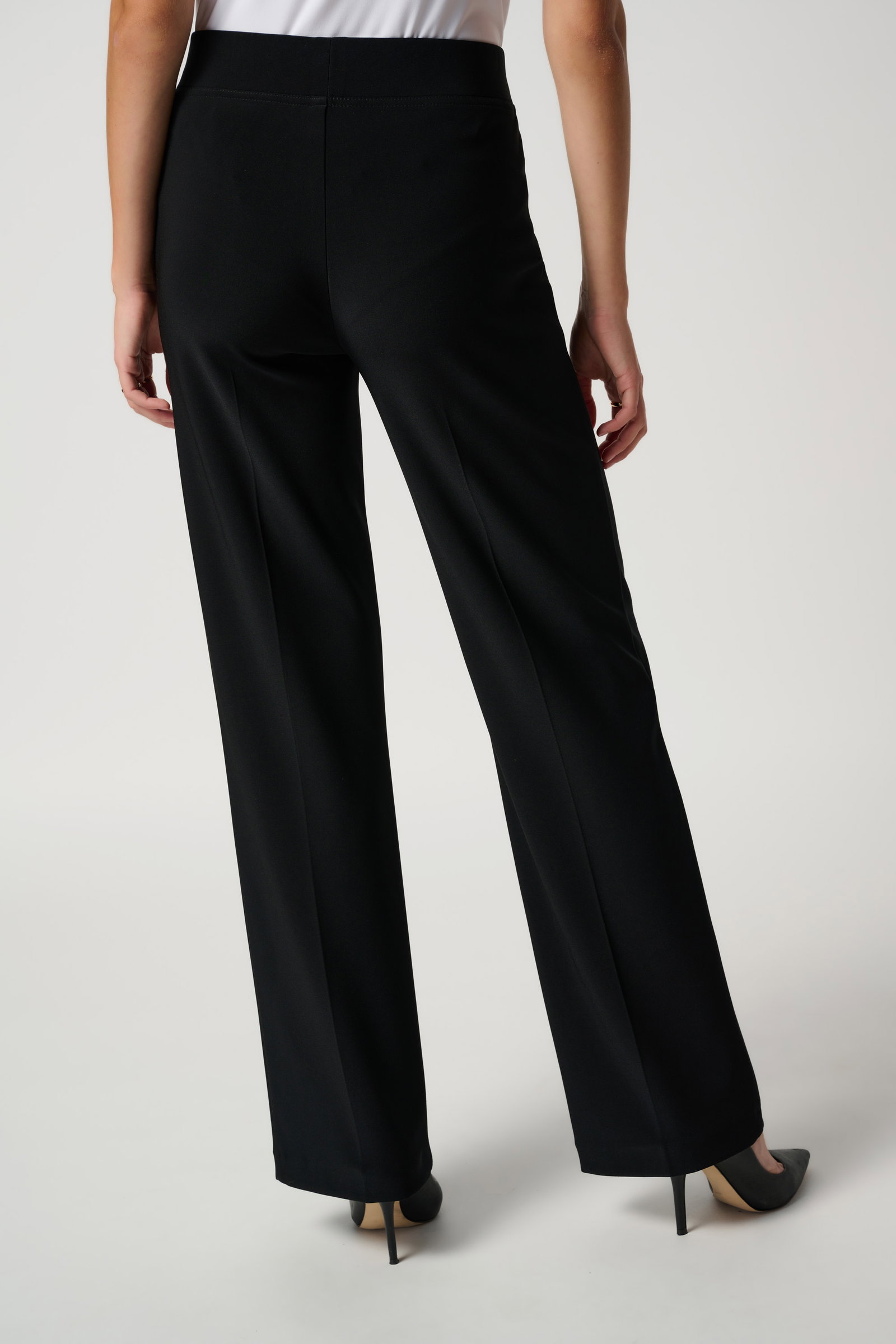Joseph Ribkoff Hose schwarz klassische Wide-Leg-Hose mit elastischem Bund #2