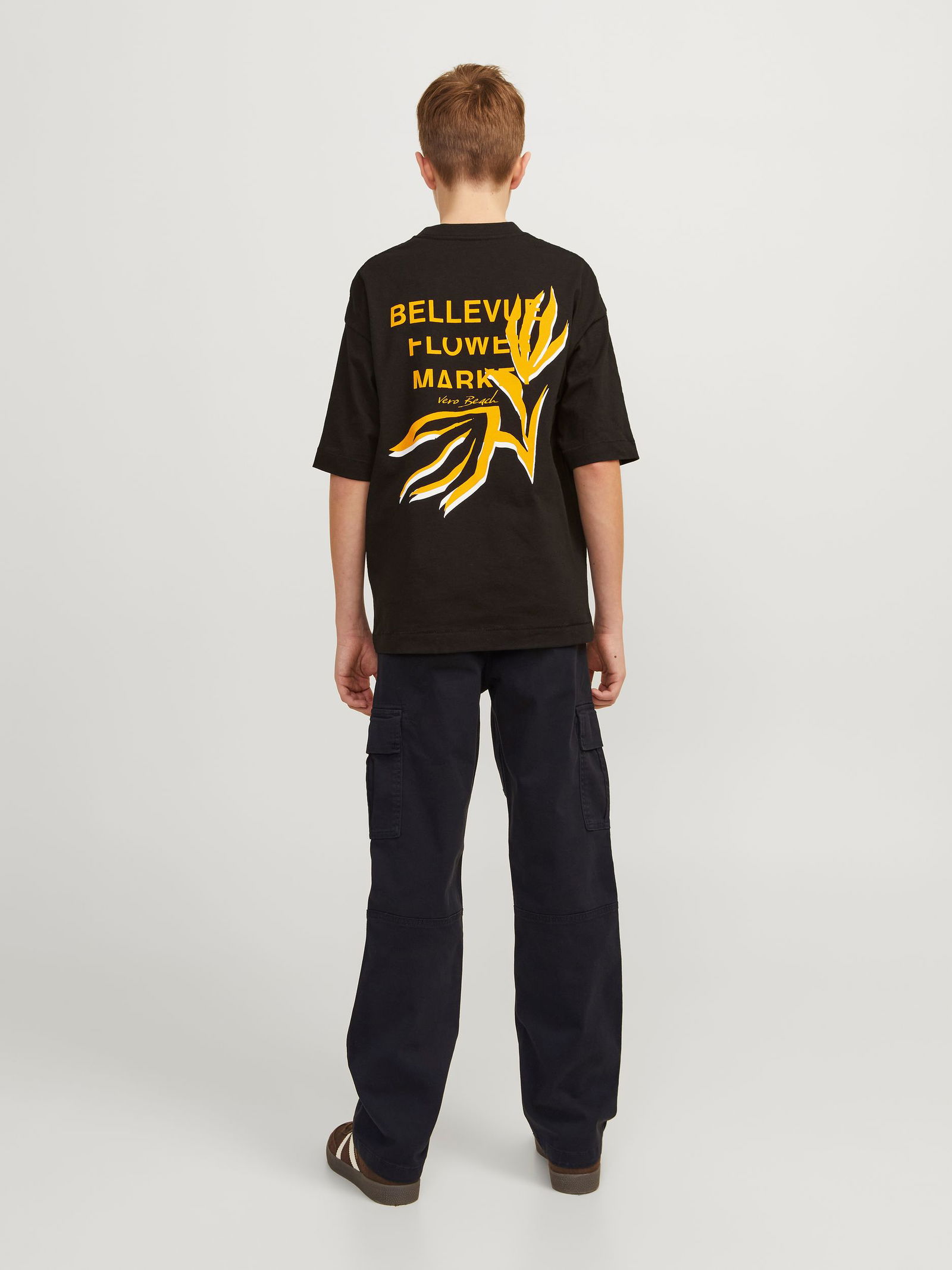 Jack&Jones | JPSTKANE JJHARLOW CARGO NOOS JNR | 140 | black