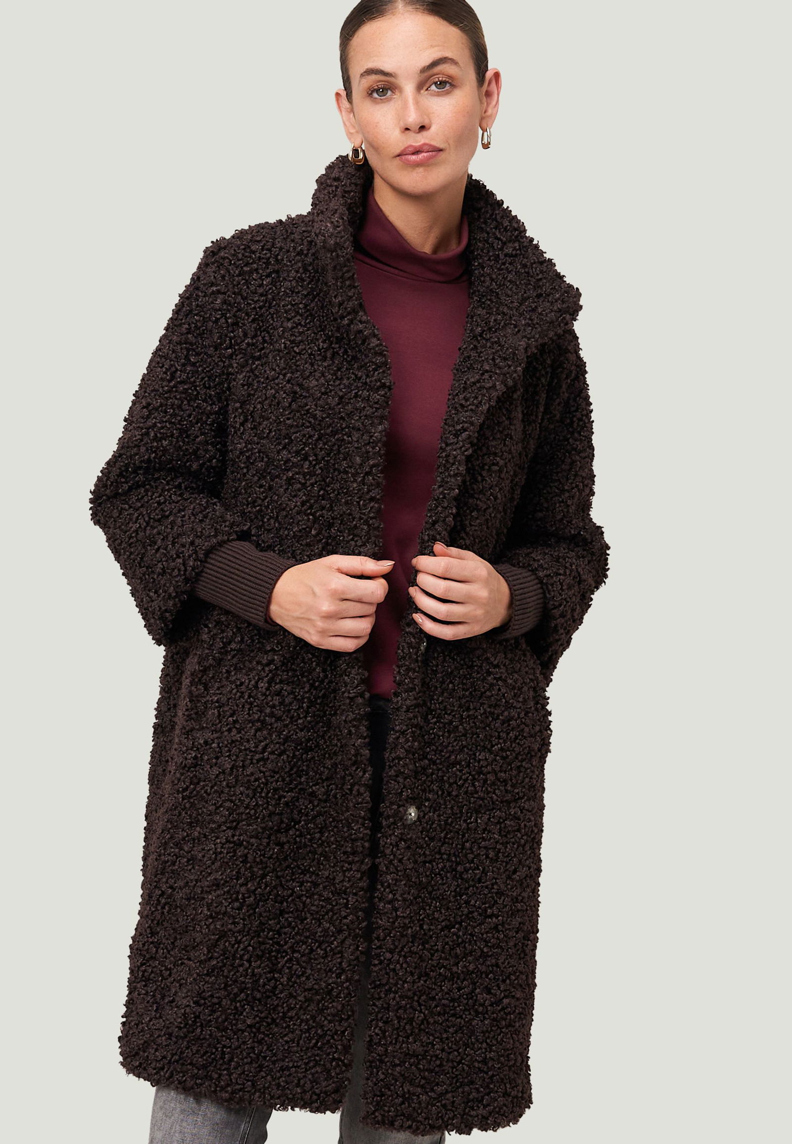 bb92994eecf862328377258d37ba1c81 Zero | Zero Klassischer Mantel | 44 | chocolate plum