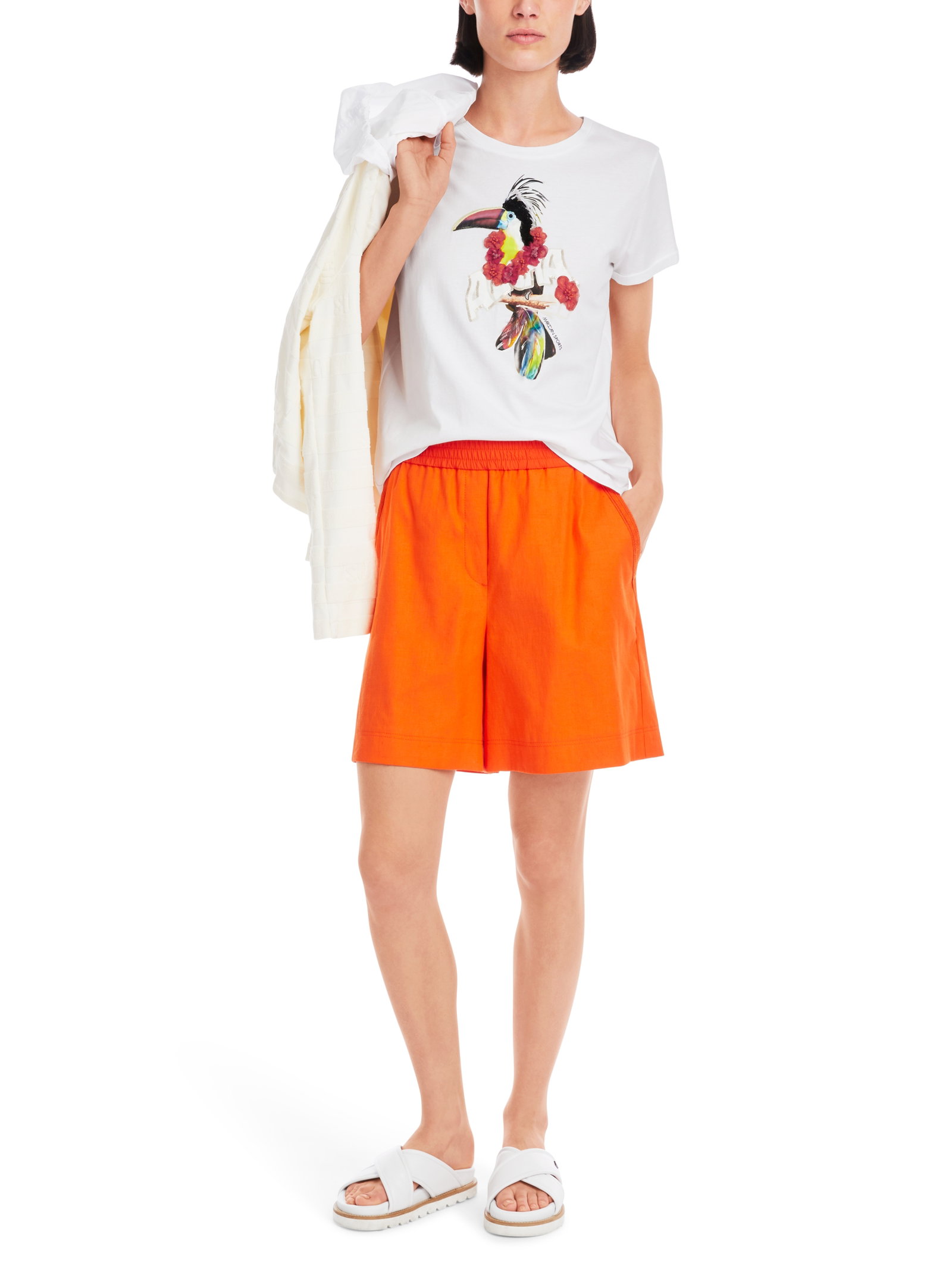 Marc Cain T-Shirt mit 3D-Tukan-Print #2