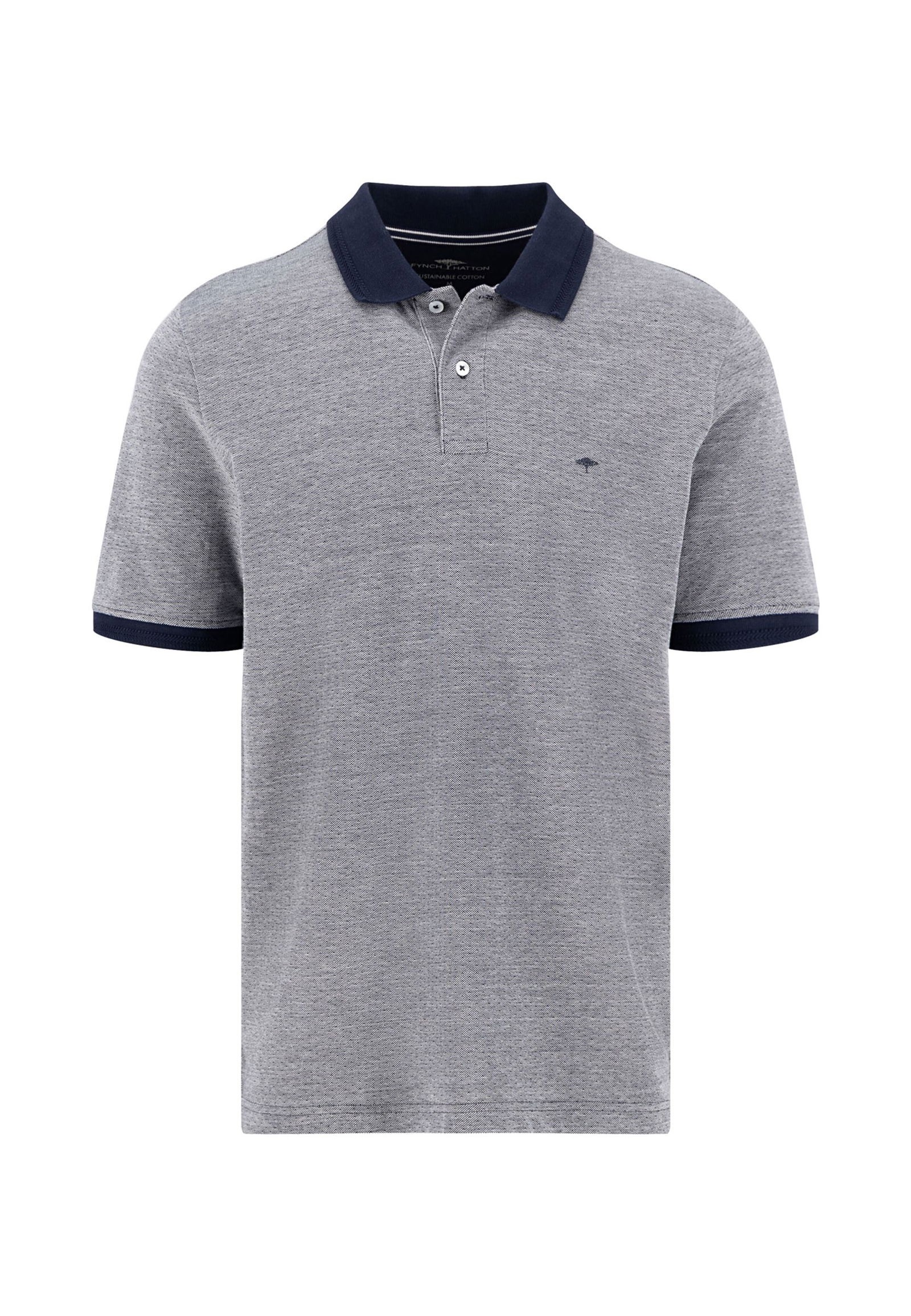 Fynch Hatton |  Fynch Hatton Poloshirt  | 3XL | navy
