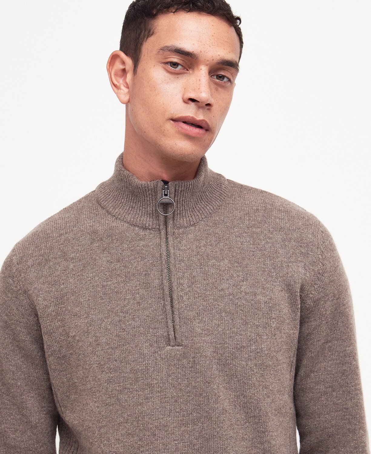 Barbour Pullover Holden Half Zip aus Lammwolle #3