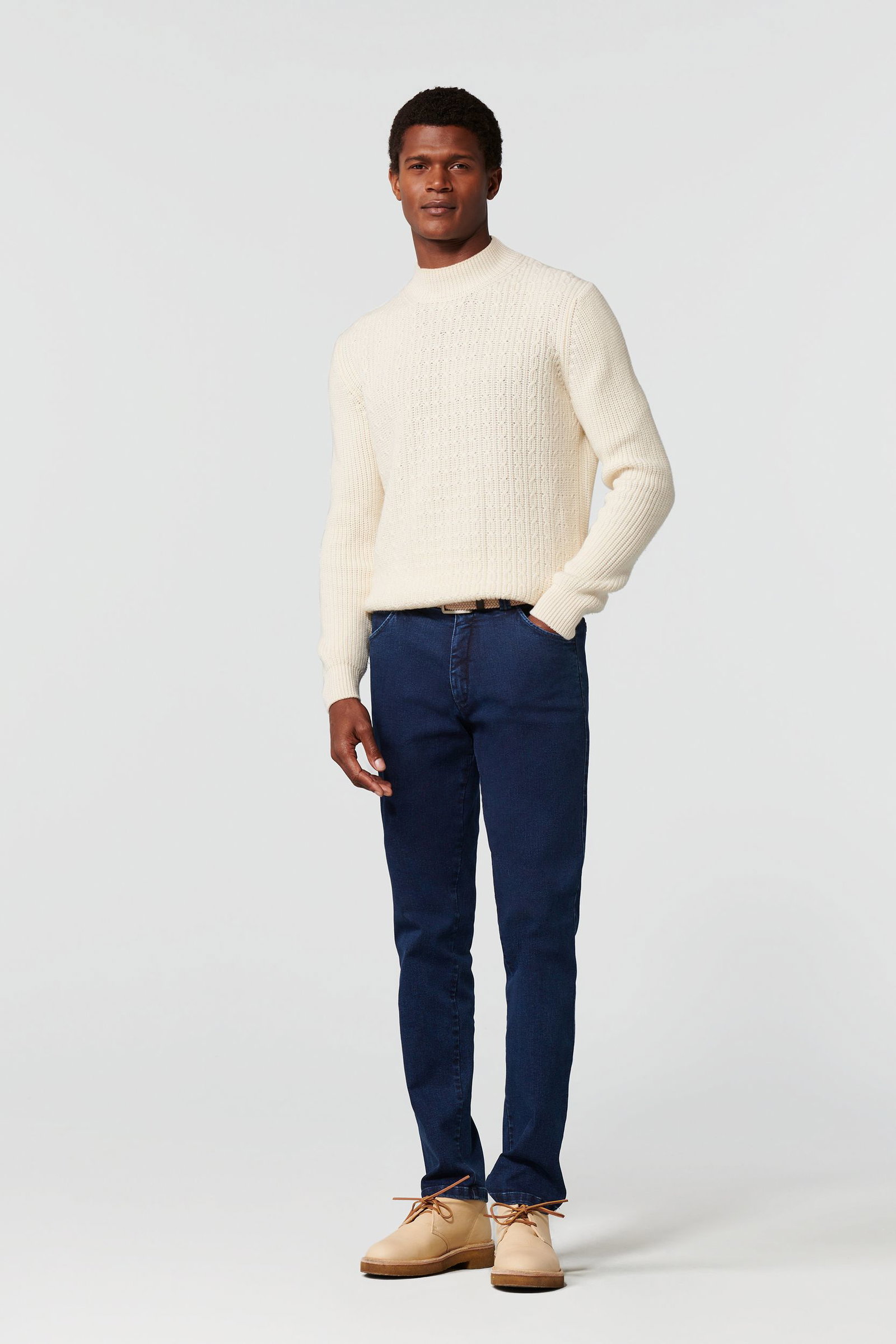 61aaf5087acd6d6d53463d37ec7f8f41 Meyer | Meyer Straight Leg Jeans | 29 | blau