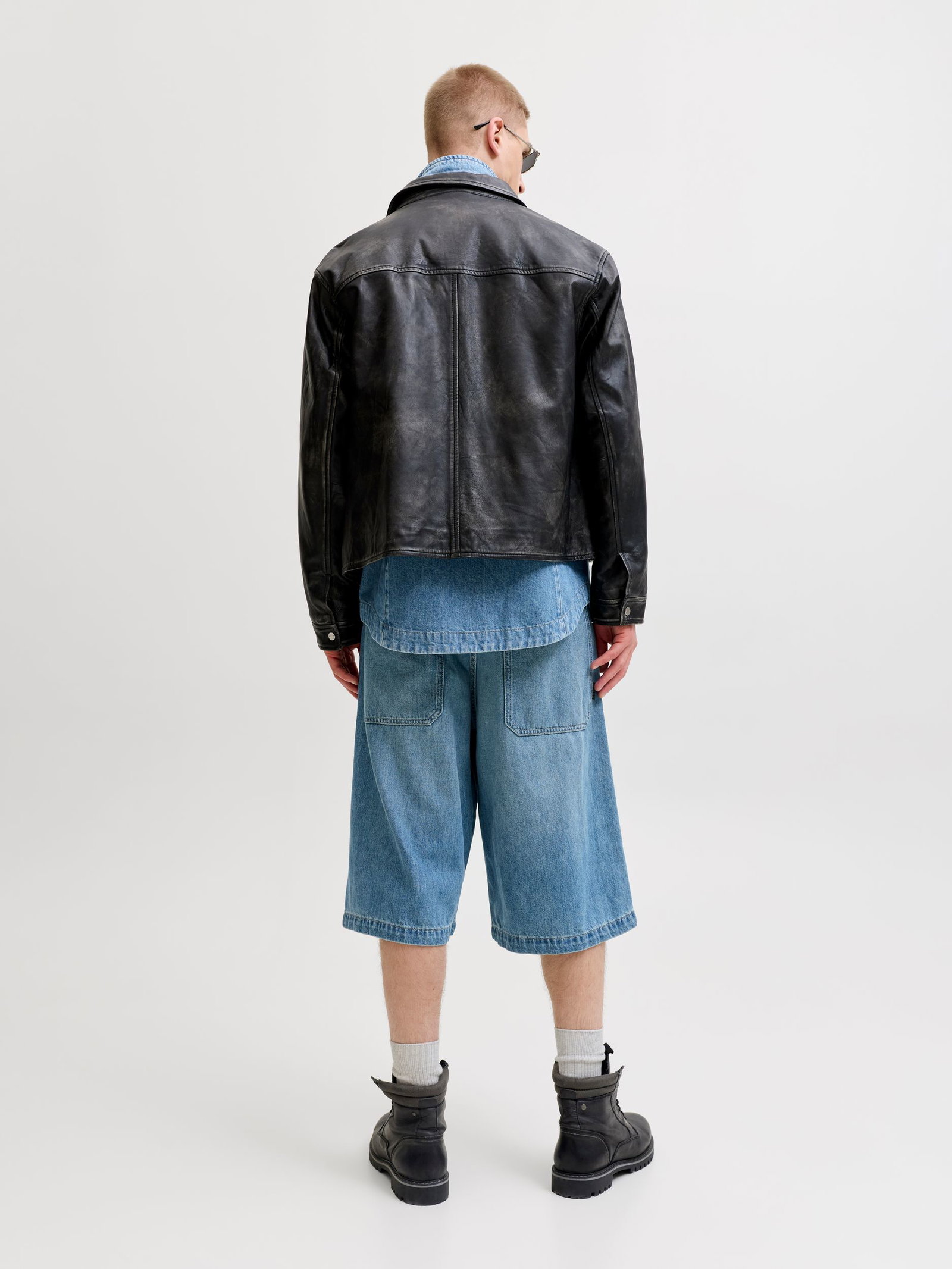 Jack&Jones |  Jack&Jones Long Shorts  | S | blue denim