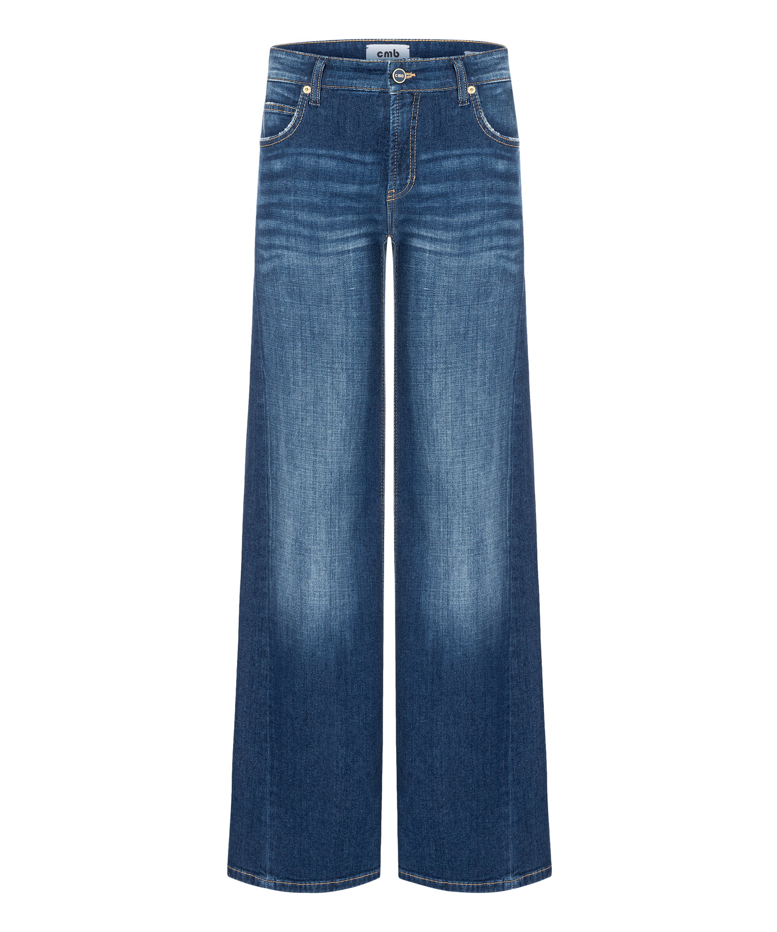 Cambio weite Jeans "Palazzo Patch" #1