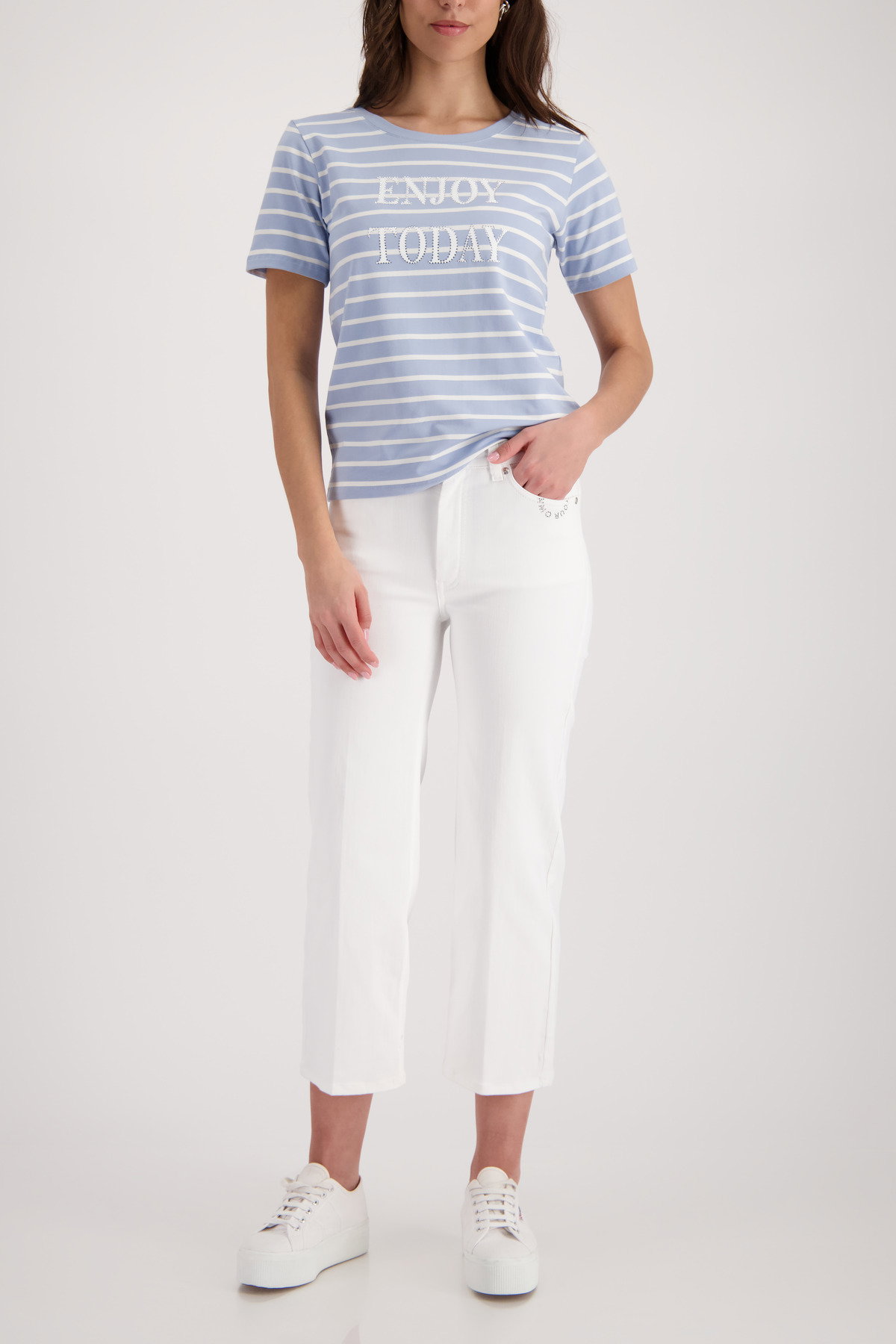 T-Shirt, sea side ringel #6