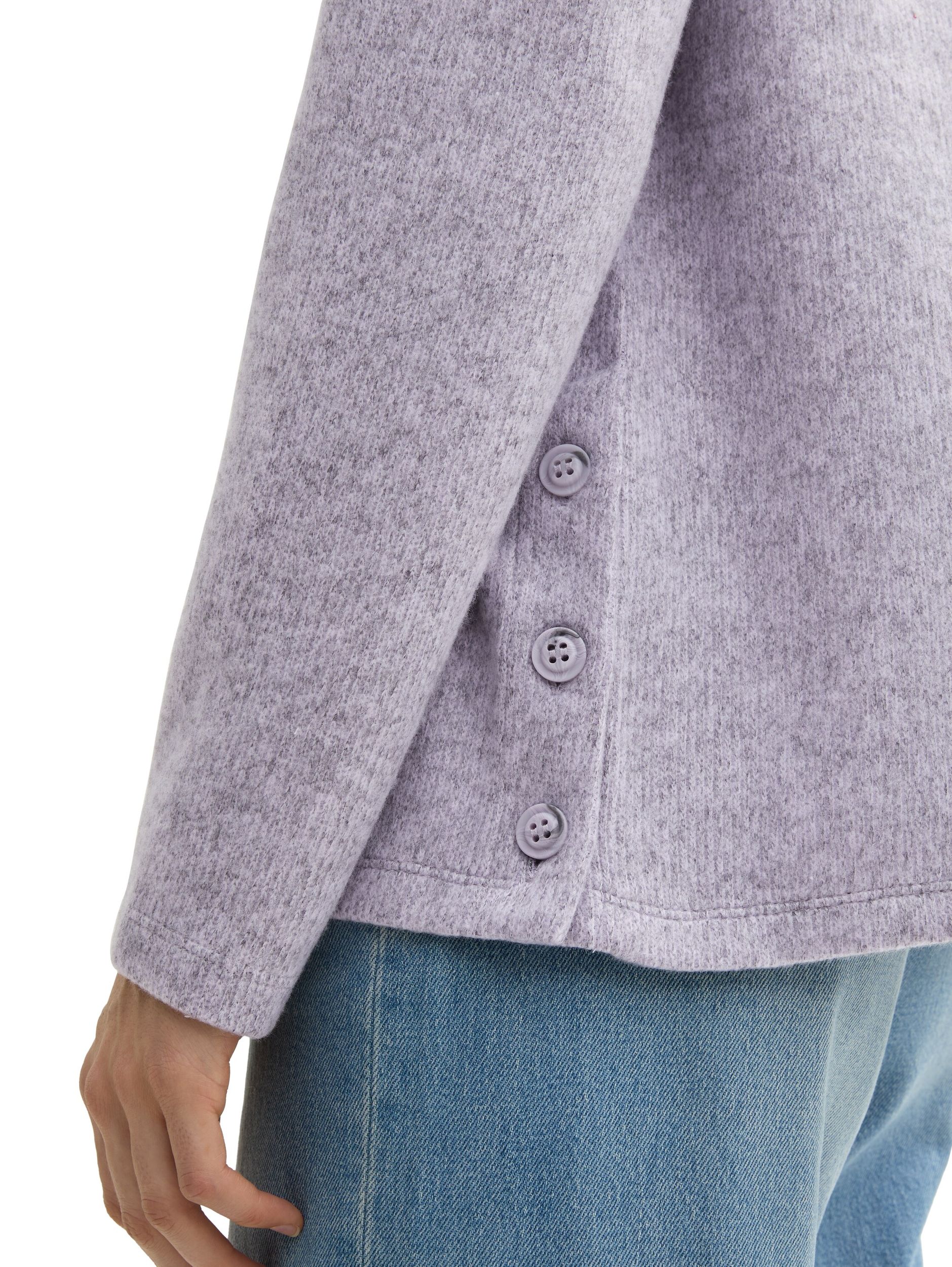 Tom Tailor |  Tom Tailor Sweatshirt  | S | soft lavender melange