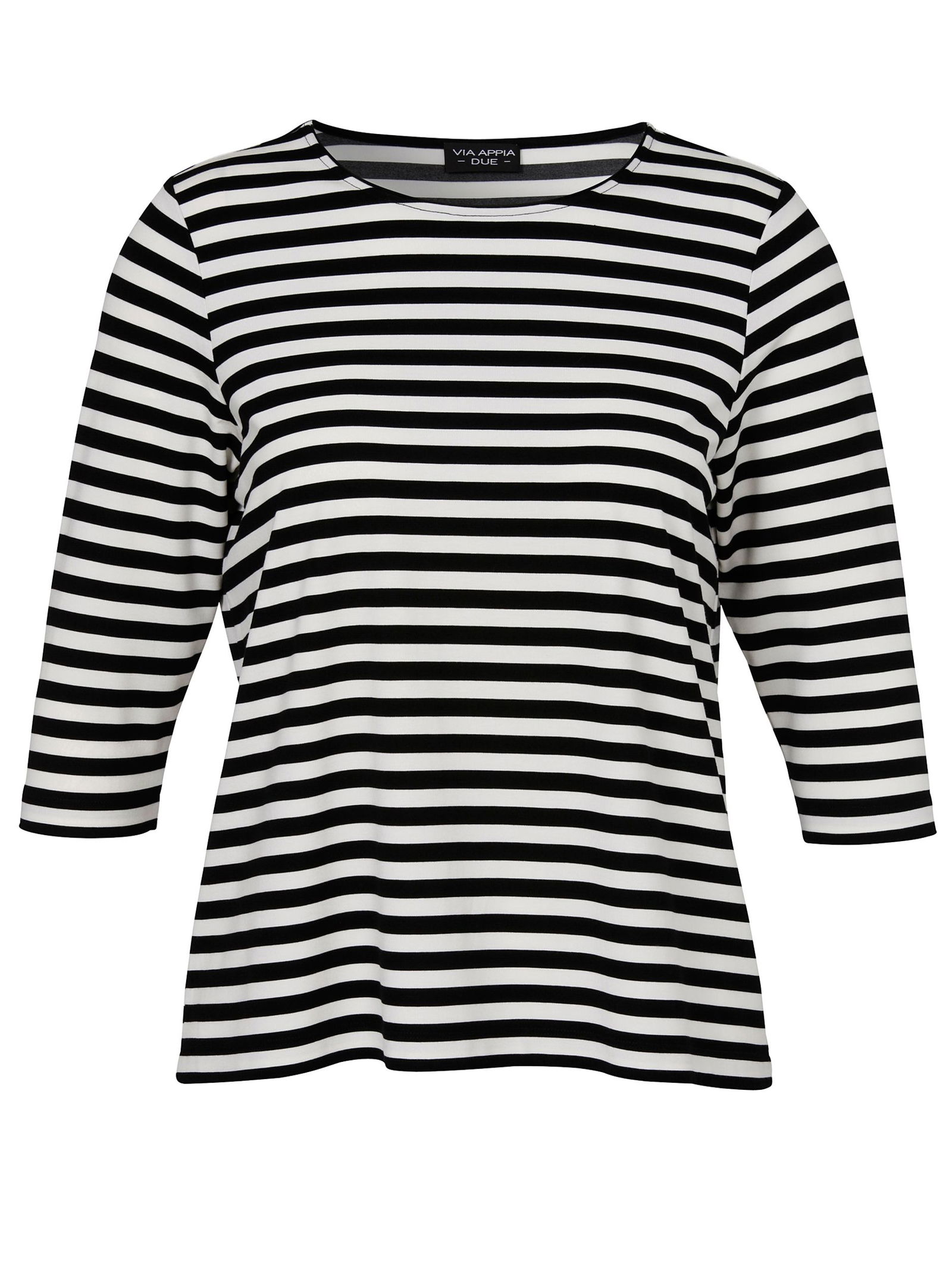 VIA APPIA DUE | VIA APPIA DUE Shirt | 52 | schwarz / ecru