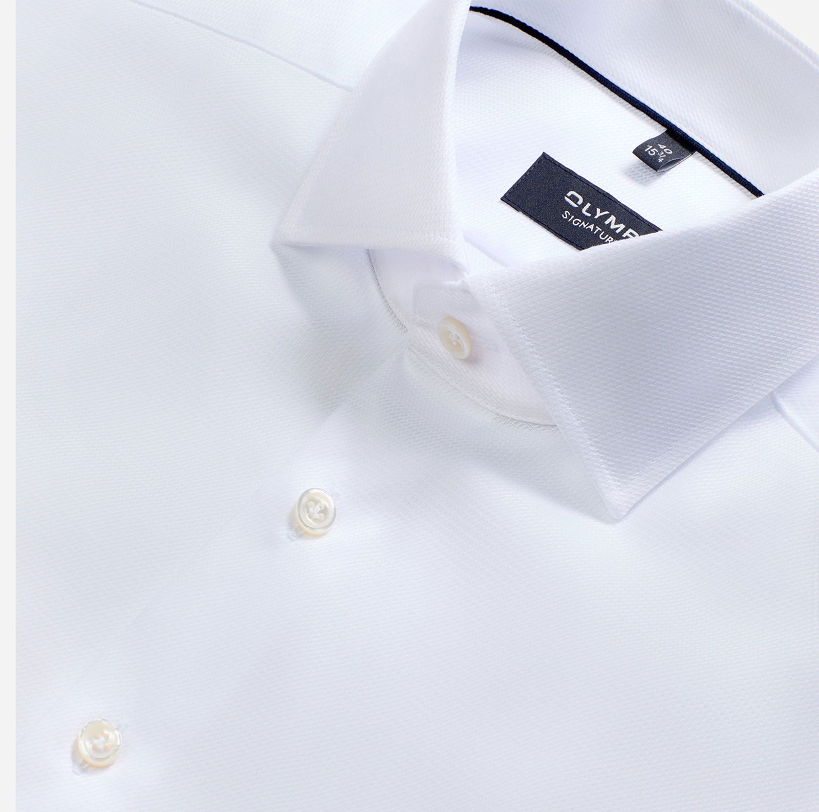 OLYMP Signature |  OLYMP Signature Hemd Slim Fit  | 45 | weiß