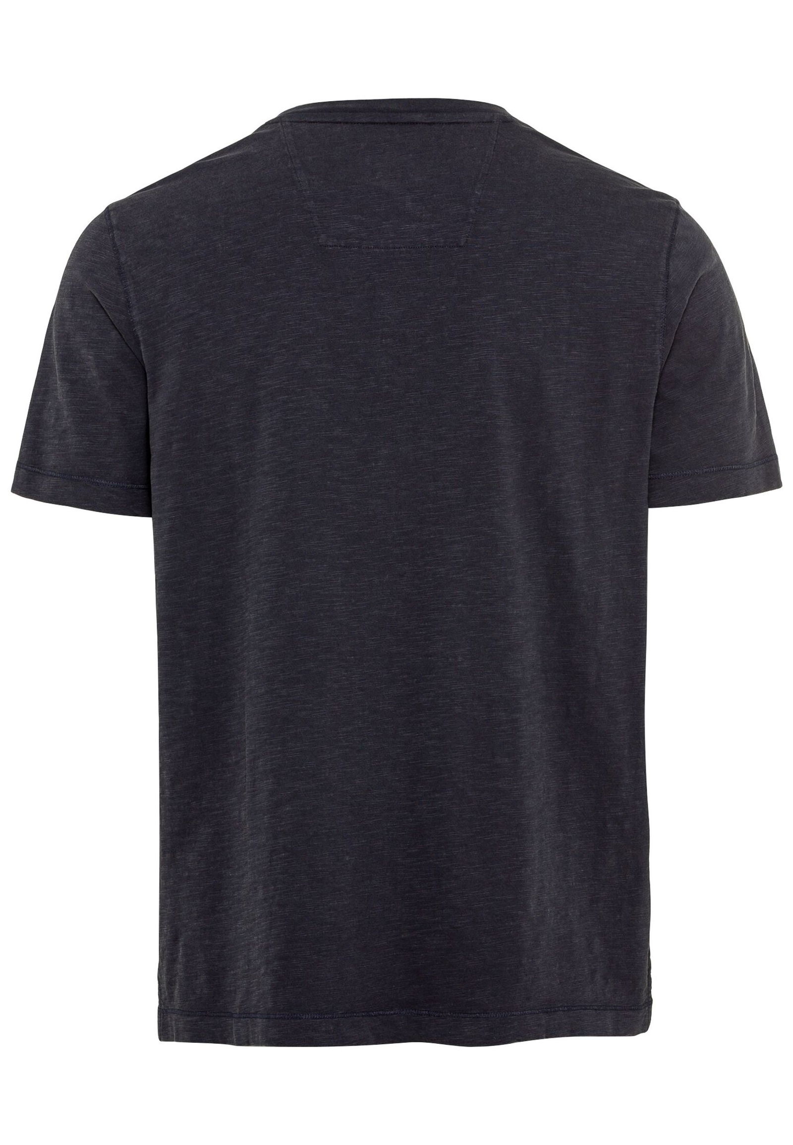 Camel Active Kurzarm Henley aus Organic Cotton