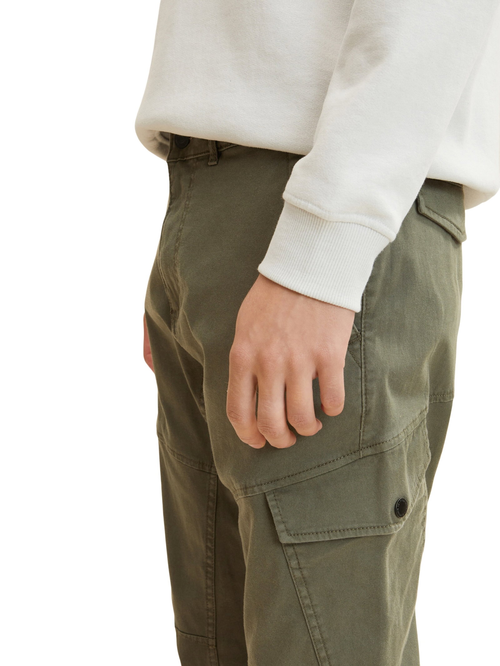 slim cargo pants, Dusty Olive Green #7
