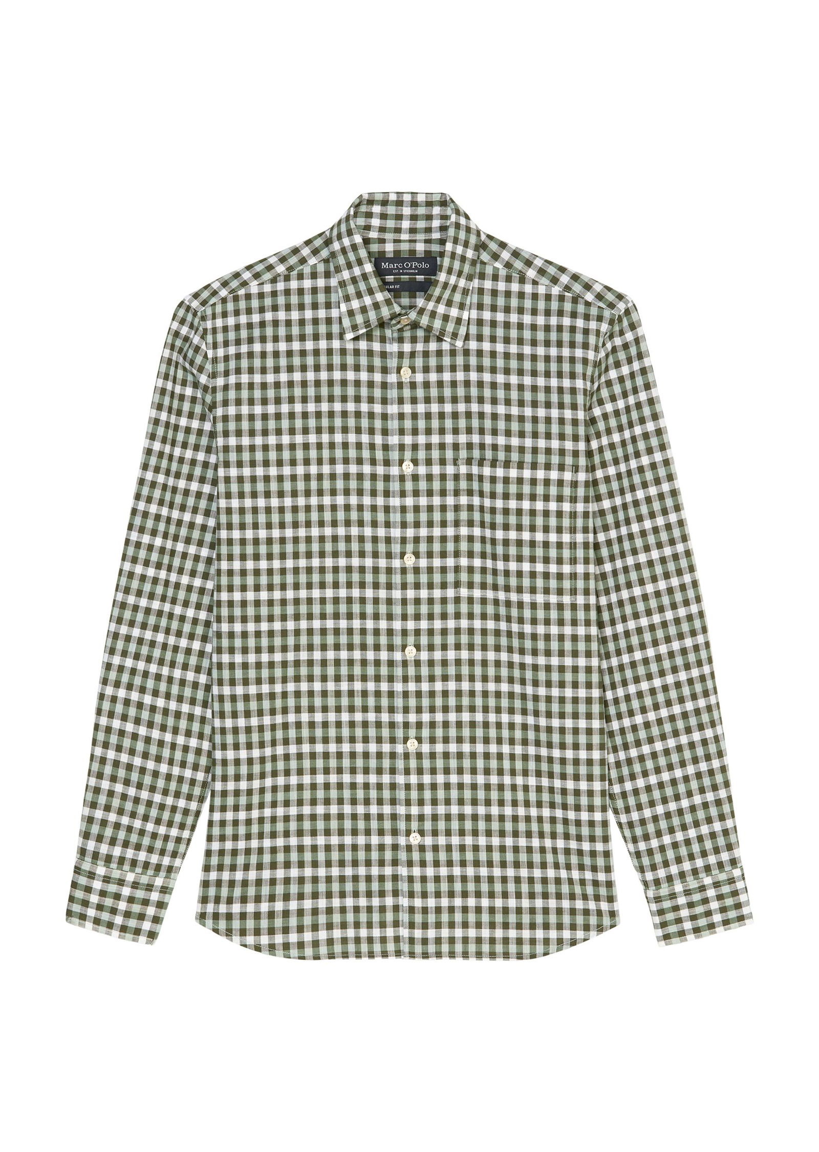 6e003153f2b2da98f431ca42c2ef5779 Marc O´Polo |  Marc O´Polo Hemd Regular Fit  | L | multi/ luscious moss