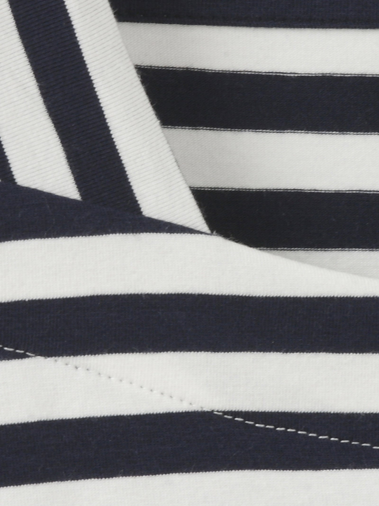 T-Shirt Karree 3/4 Arm, indigo / ecru #3
