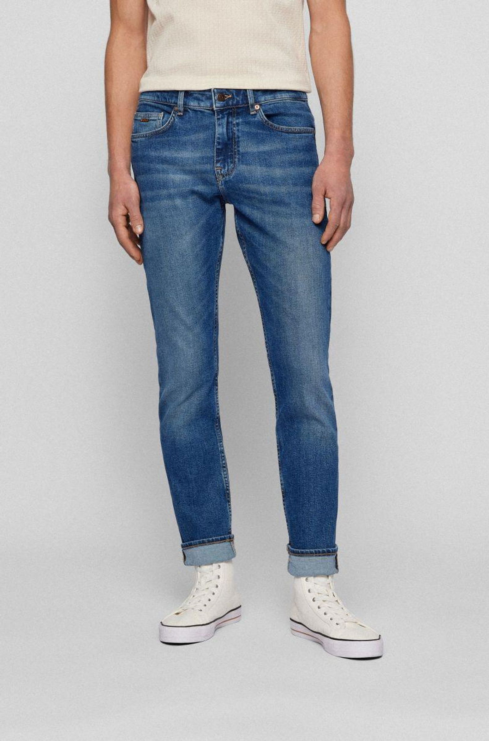 b8b3d7cdea4492da391547551ecf4d63 Boss Orange | Boss Orange Straight Leg Jeans | 34/34 | medium blue