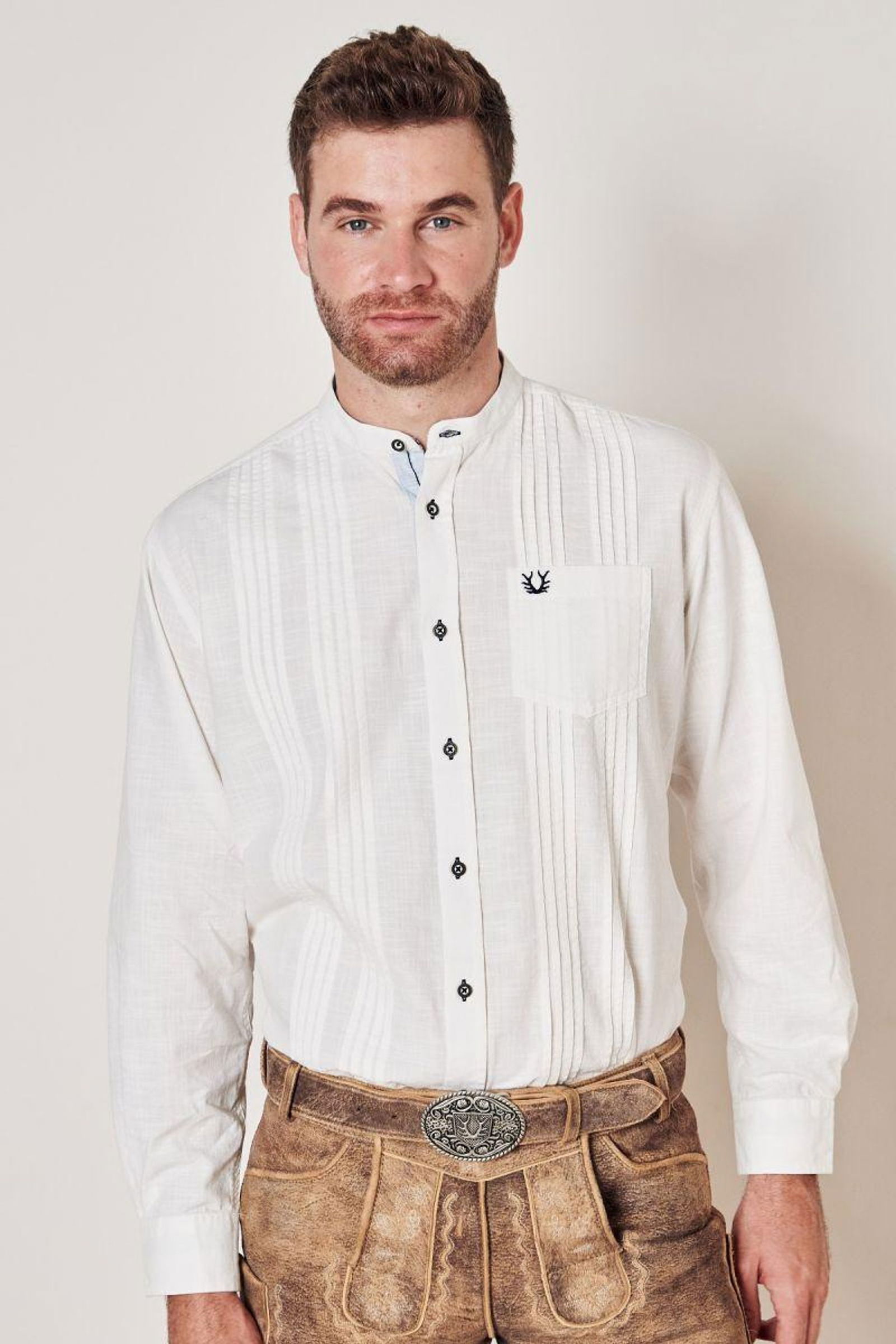 Krüger |  Krüger Trachtenhemd  | 3XL | weiß