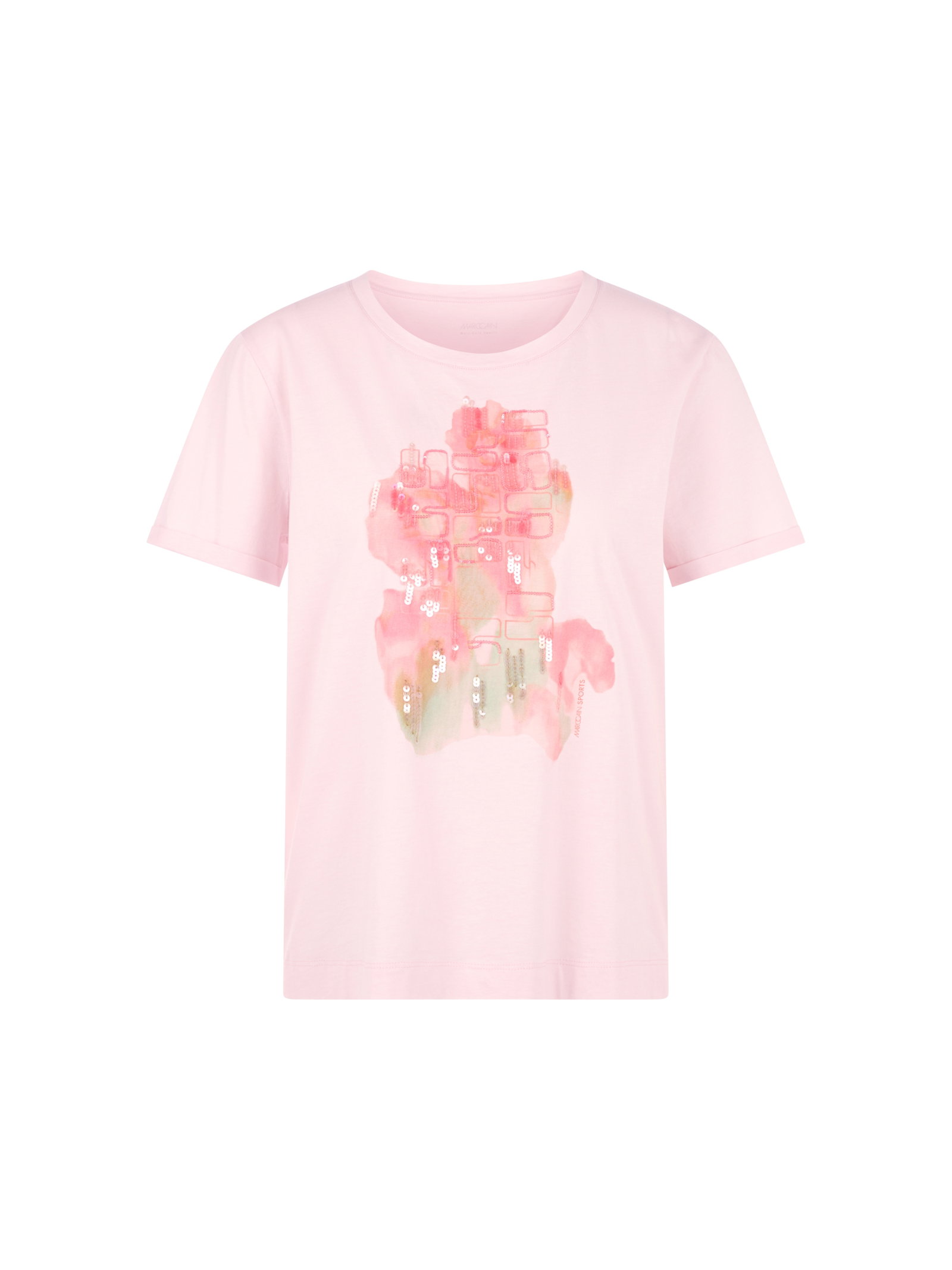Baumwollshirt mit Applikation #1